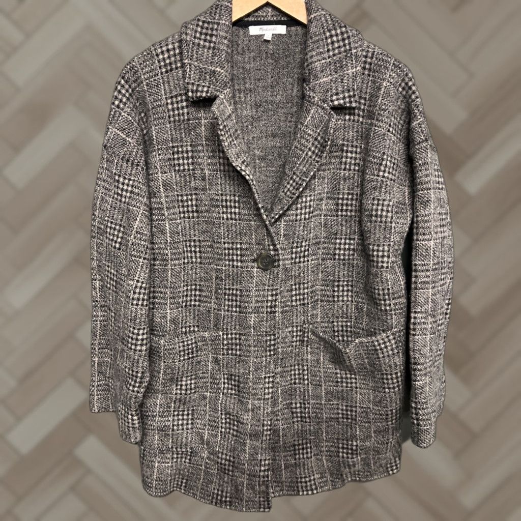 Madewell Madewell Plaid Shacket Jacket M Womens Oversized Casual Button Pockets Multicolor Flannel Size M / US 6-8 / IT 42-44 - 1 Thumbnail