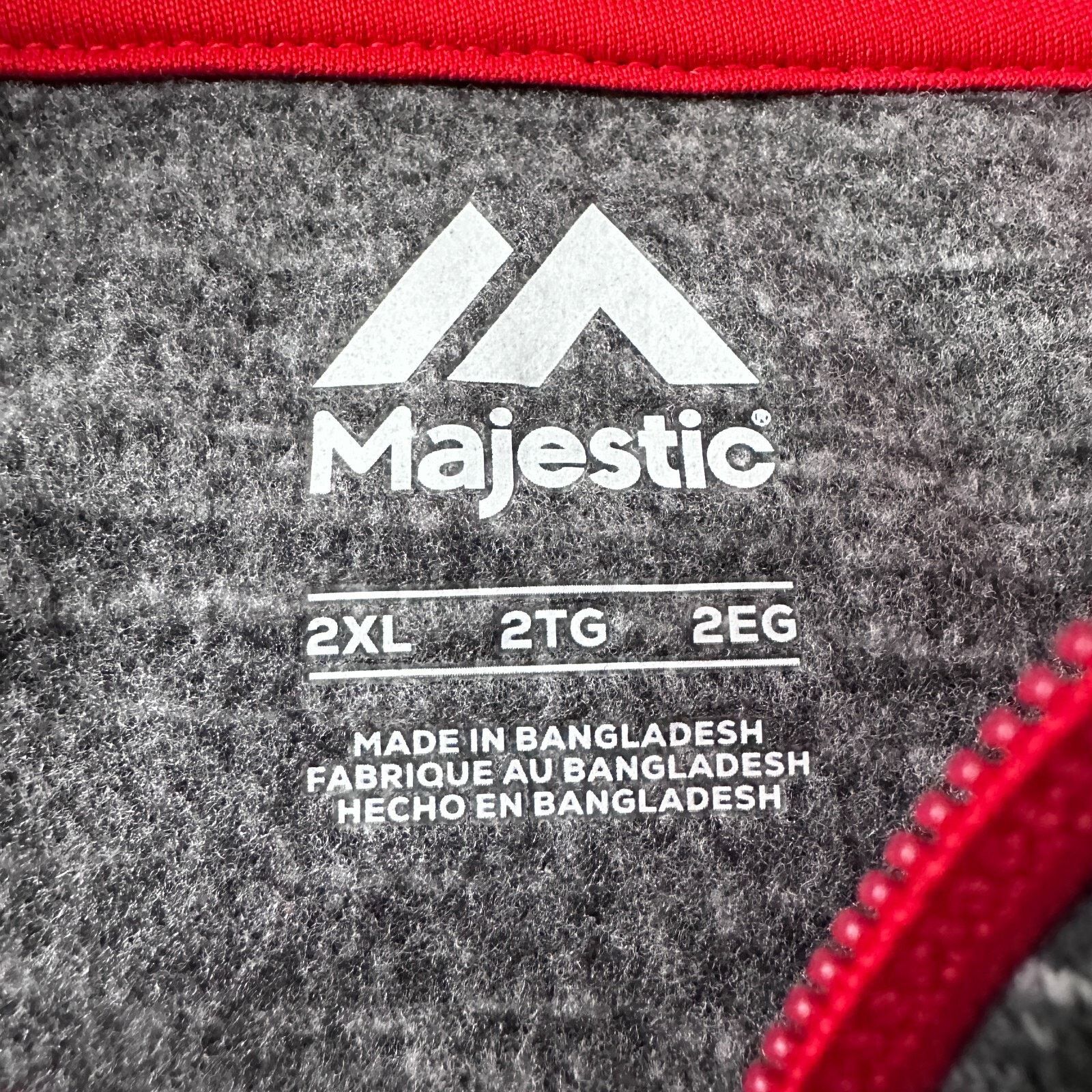 Majestic Majestic Philadelphia Sweatshirt Men’s XXL Heather Gray Size US XXL / EU 58 / 5 - 6 Thumbnail