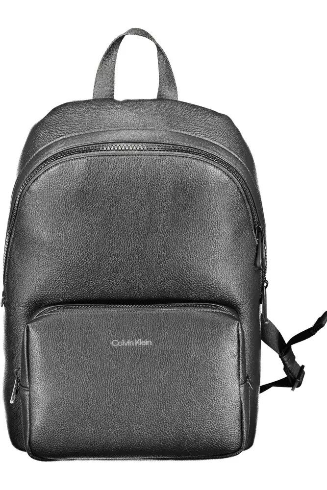 Calvin Klein Black Polyethylene Men Men's Backpack Size ONE SIZE - 1 Thumbnail