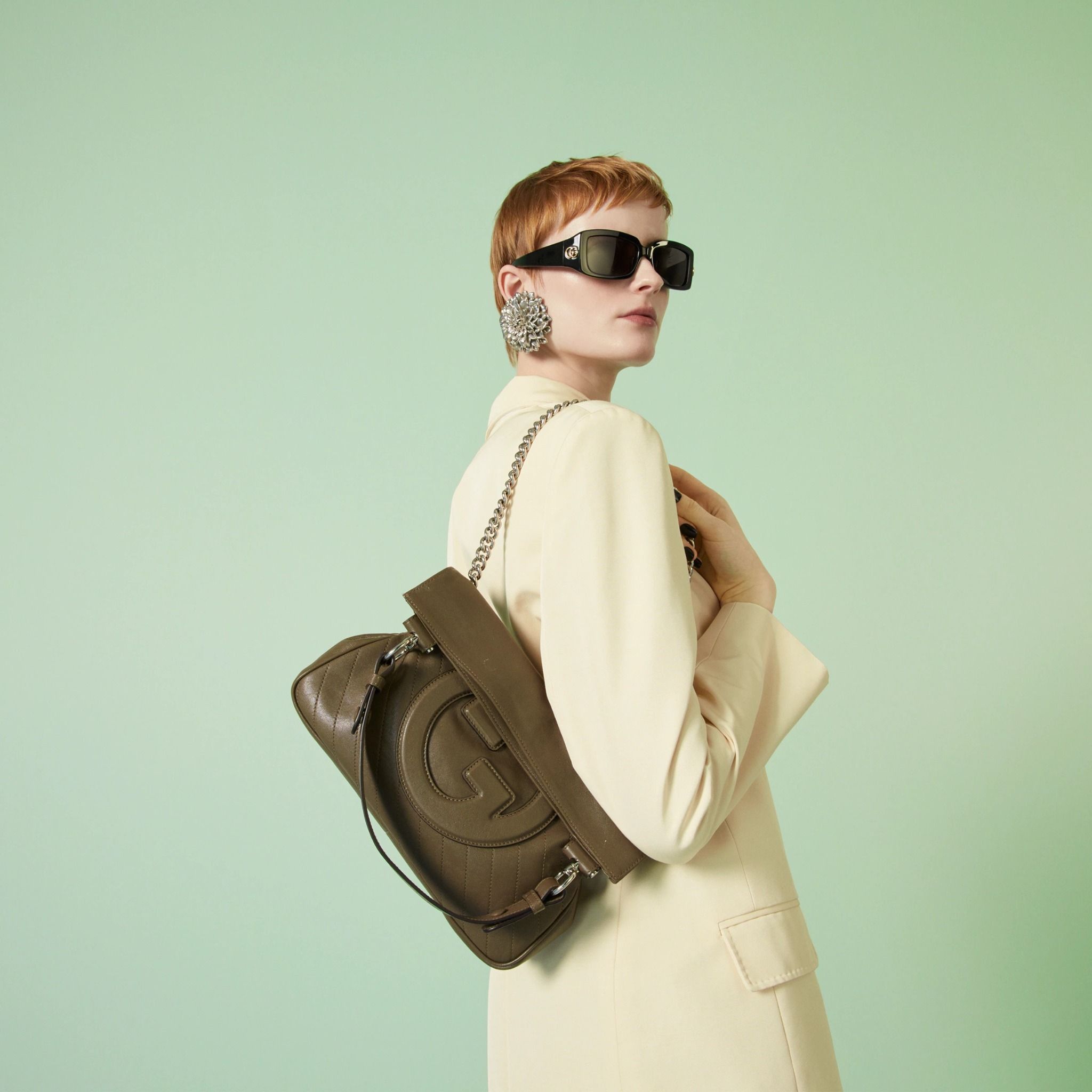 Gucci o1s1wg110225 Size: OS / Small Tote Bag in Brown Size ONE SIZE - 4 Thumbnail