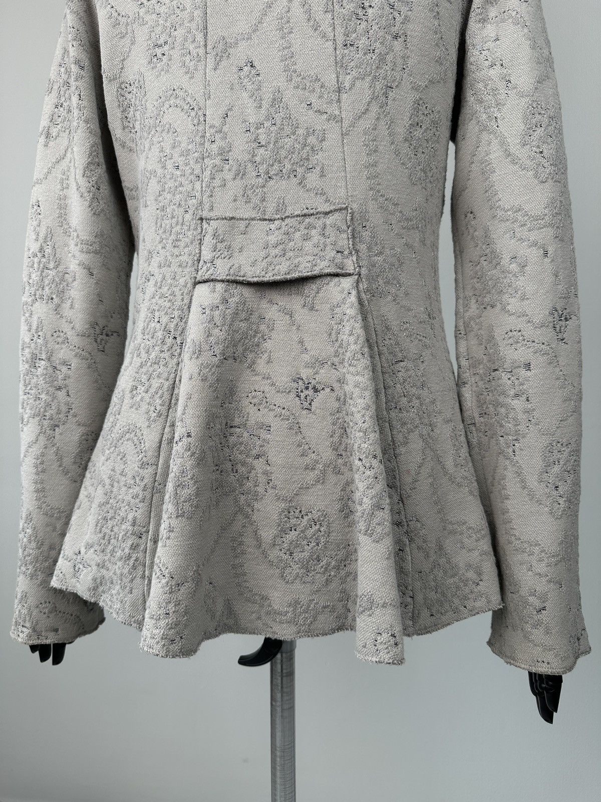Transit TRANSIT PAR SUCH Avant Garde Asymmetrical Jacquard Jacket Size M / US 6-8 / IT 42-44 - 11 Thumbnail