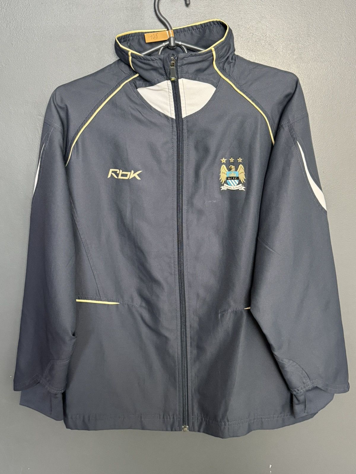 Reebok Manchester City Training Football Jacket Size US L / EU 52-54 / 3 - 1 Thumbnail