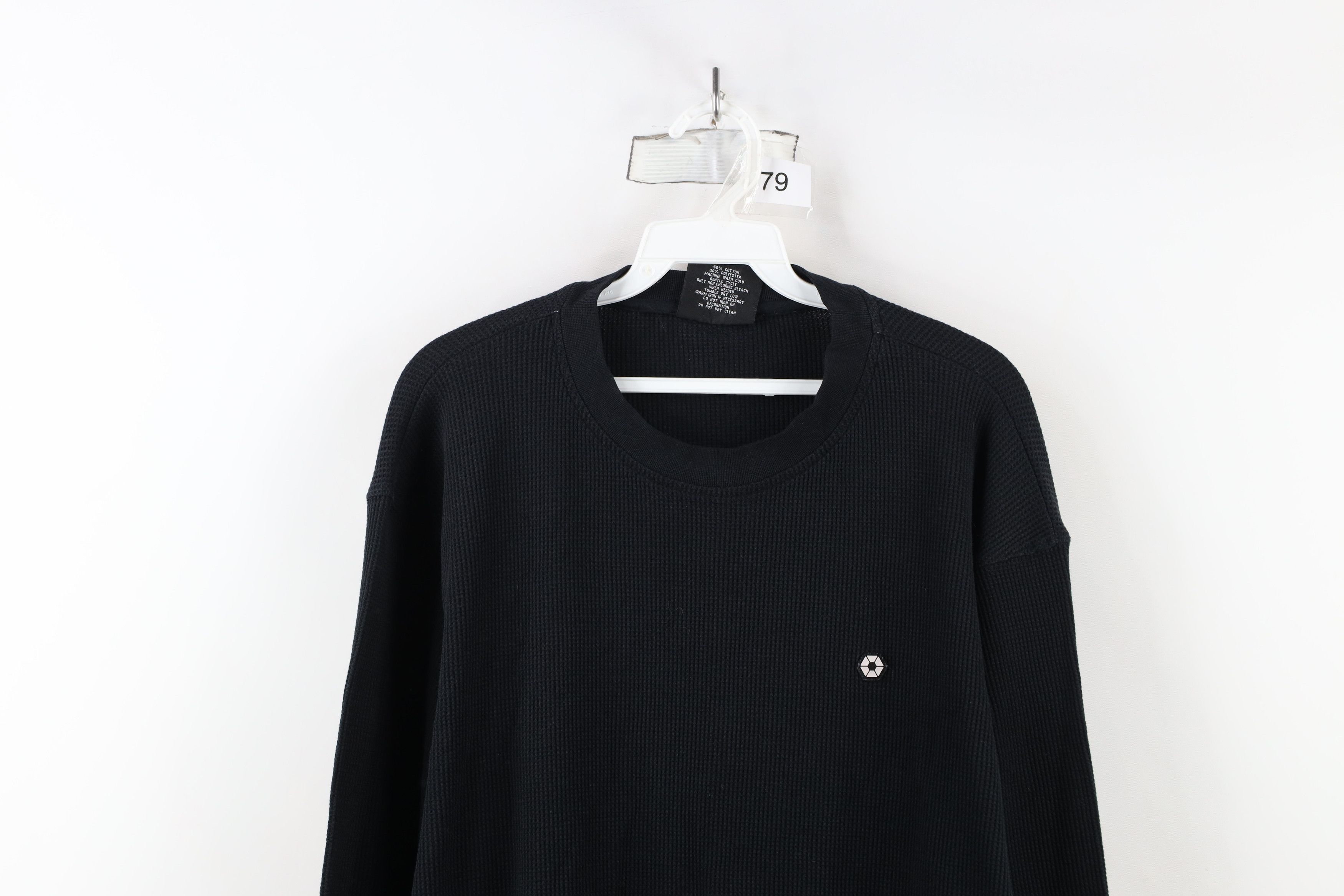 Southpole × Vintage Vintage 90s Y2K Southpole Waffle Knit Long Sleeve T-Shirt Size US XL / EU 56 / 4 - 2 Thumbnail