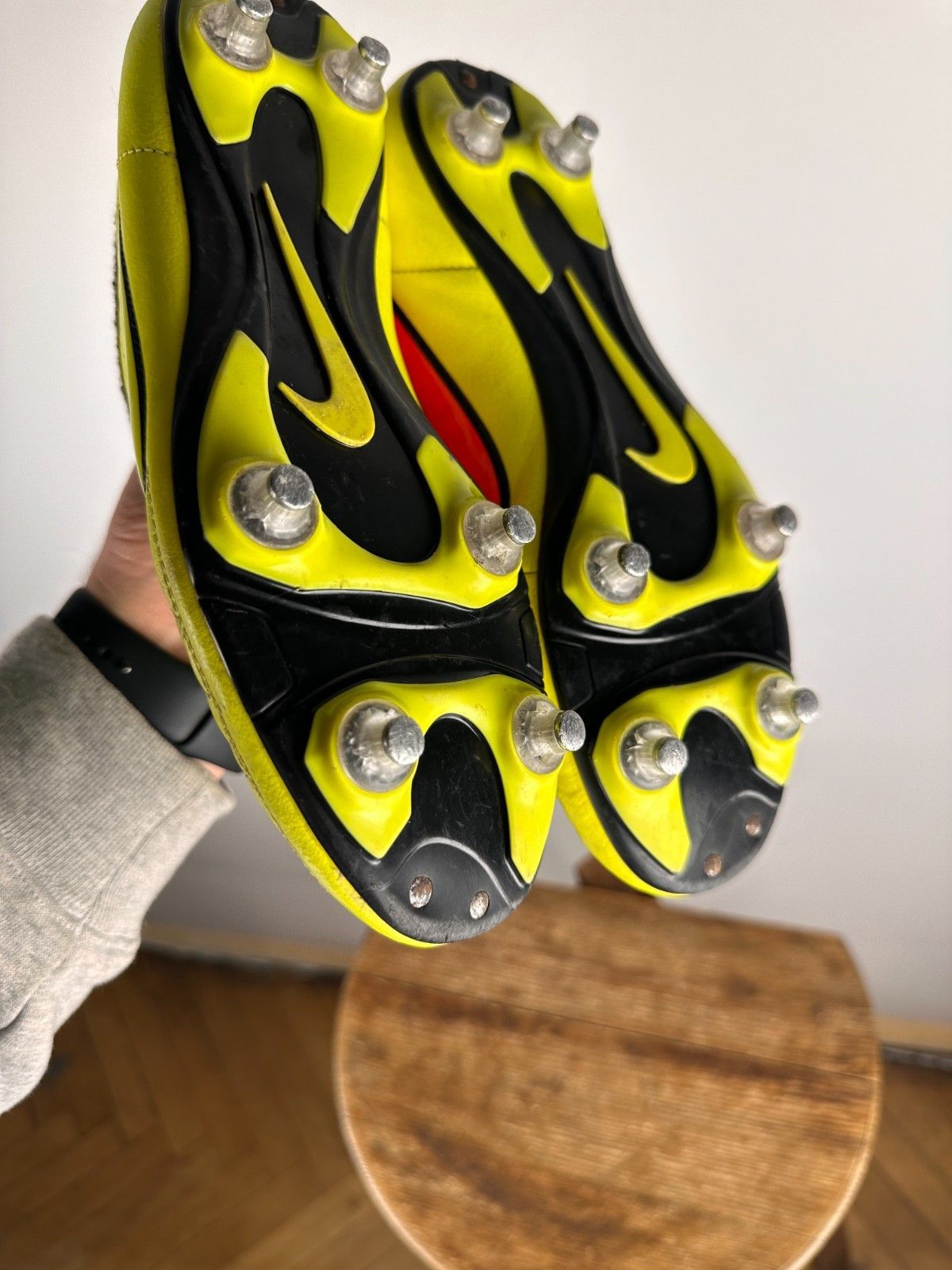 Nike Nike Tiempo Rio II Bootts Soccer Cleats Yellow Mens Size US7 Size US 7 / EU 40 - 8 Thumbnail