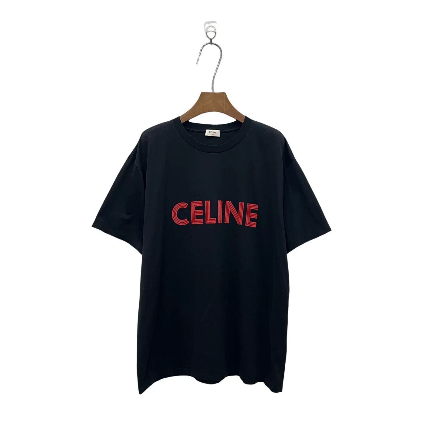 Celine Celine Letter Print Crewneck T-Shirt Size US M / EU 48-50 / 2 - 1 Thumbnail