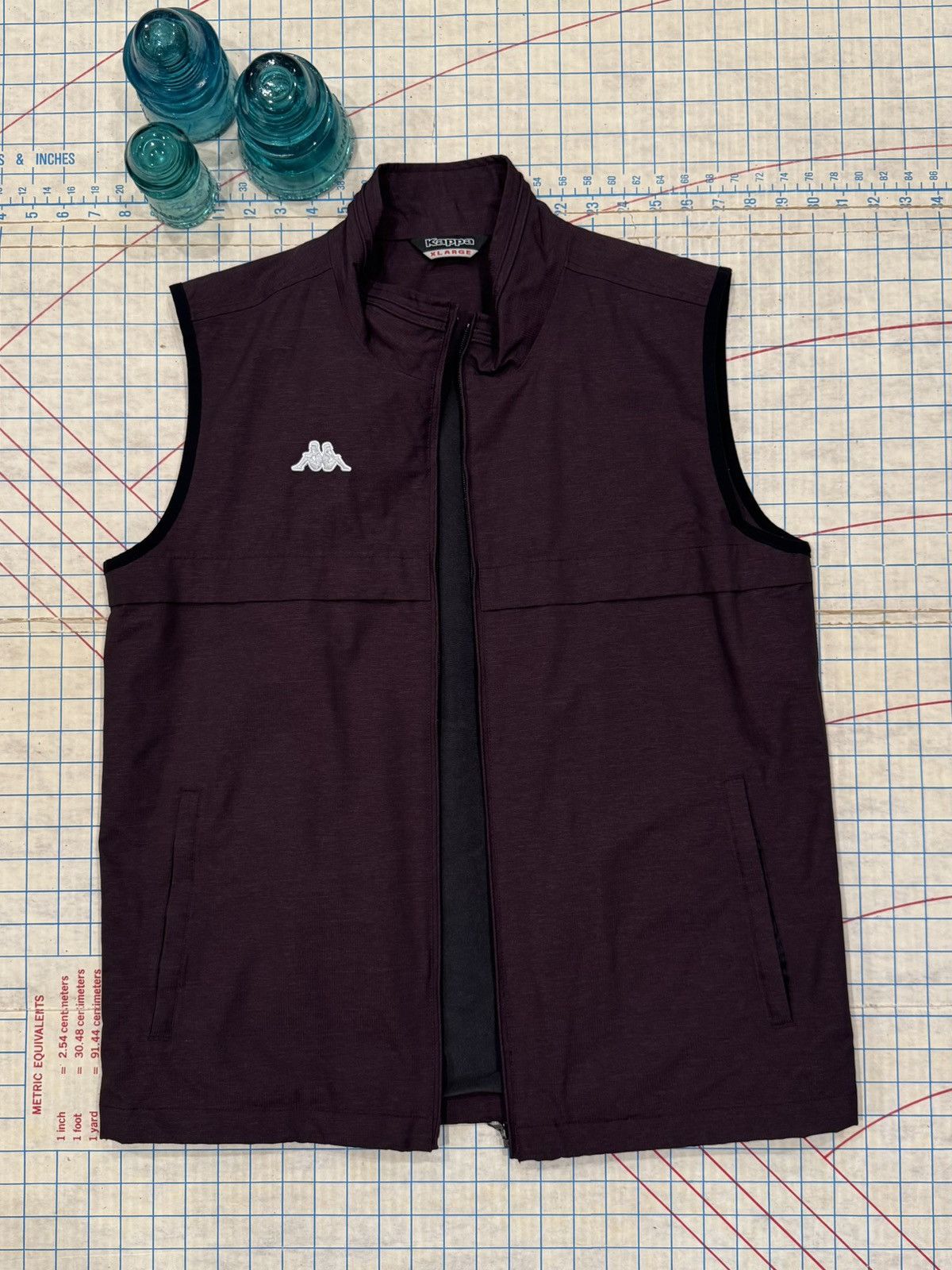 Kappa Kappa Full Zip Gilet Vest Women’s Size XL Y2K Sportswear Size XL / US 12-14 / IT 48-50 - 4 Thumbnail
