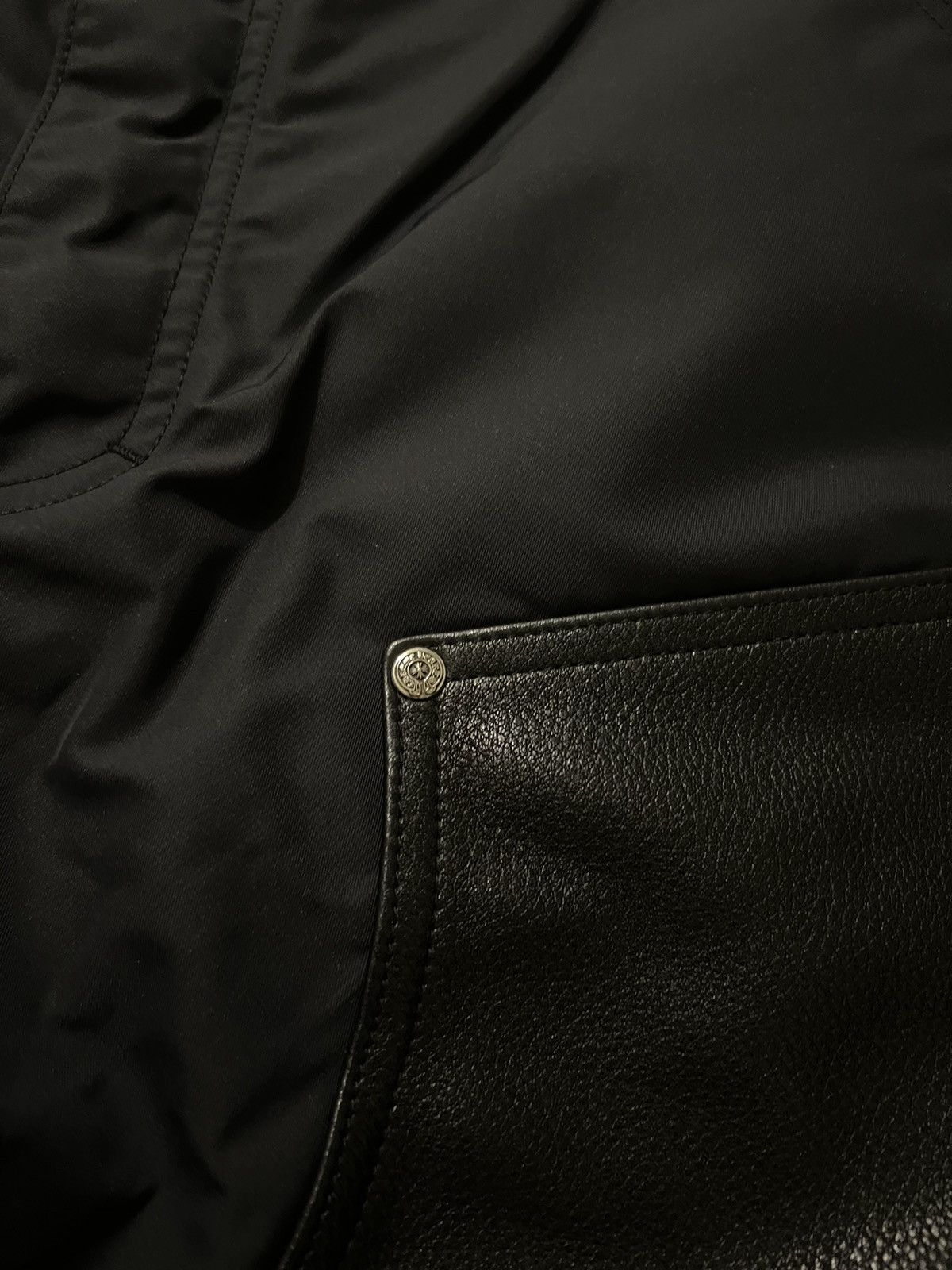 Chrome Hearts Double leather knee carpenter shorts Size US 32 / EU 48 - 3 Thumbnail