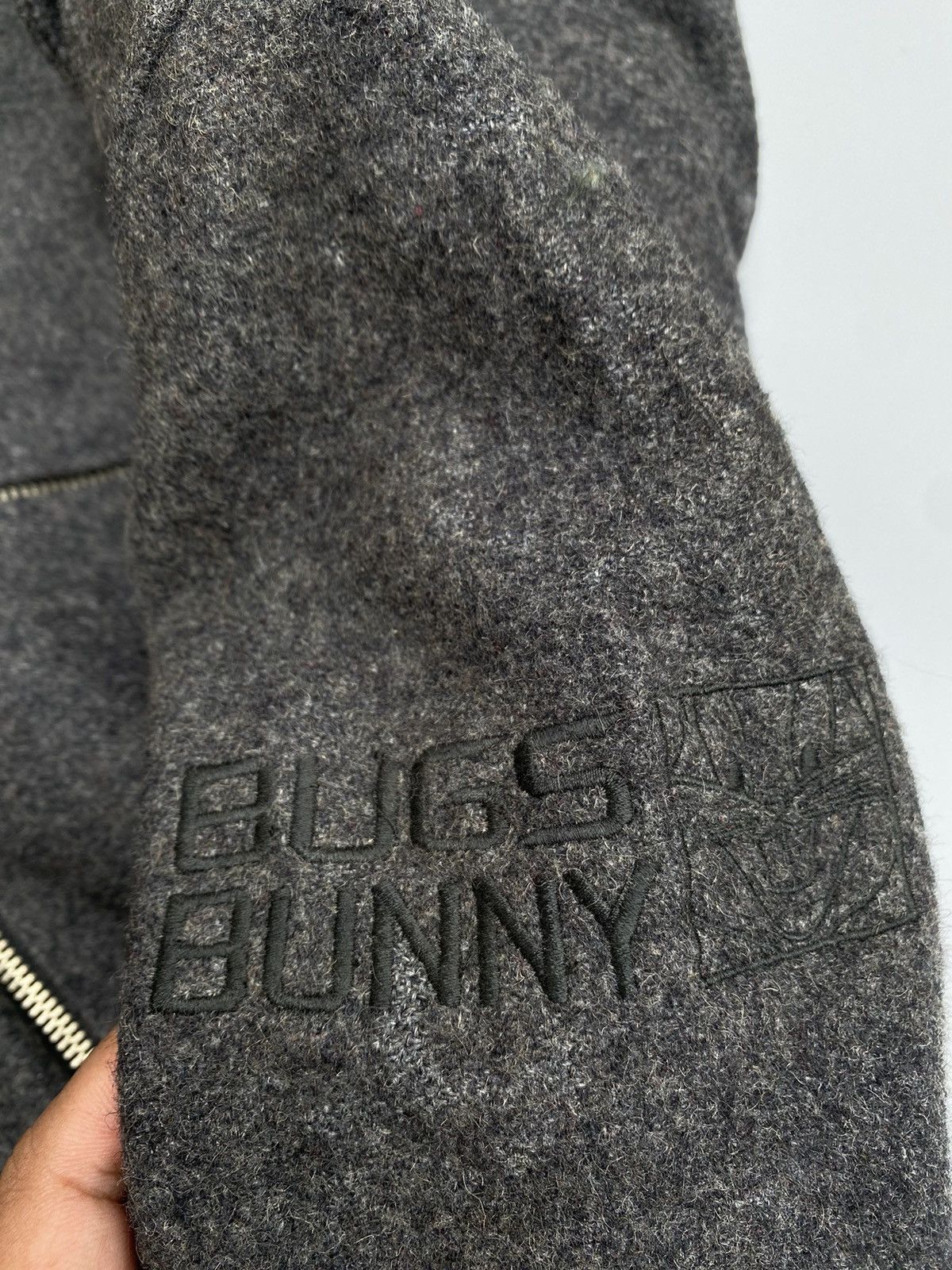 Jean Charles De Castelbajac × Vintage × Warner Bros 1997 Vintage Castelbajac Bugs Bunny Wool Jacket Size S / US 4 / IT 40 - 6 Thumbnail