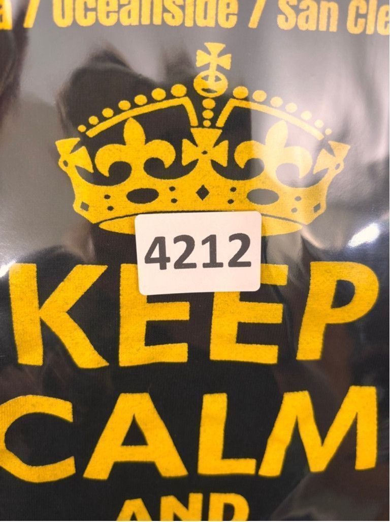 Gildan Men's Gildan Keep Calm and Eat Taco T-Shirt, S, Black Size US S / EU 44-46 / 1 - 11 Thumbnail