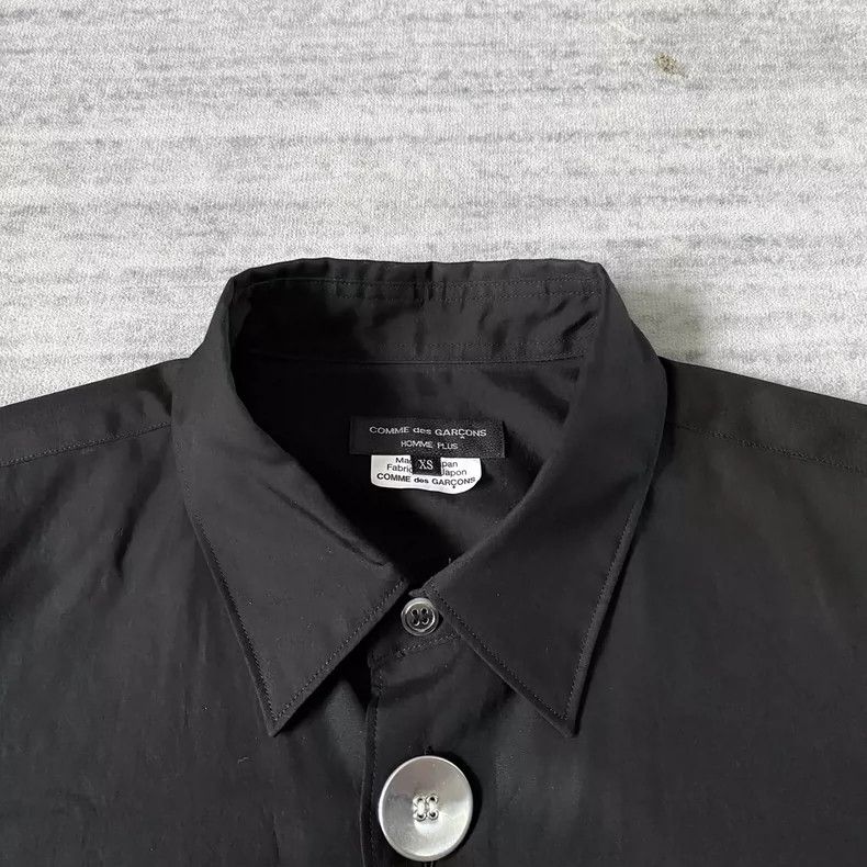 Comme des Garcons Comme Des Garcons Black metal button construction shirt Size US XS / EU 42 / 0 - 4 Thumbnail
