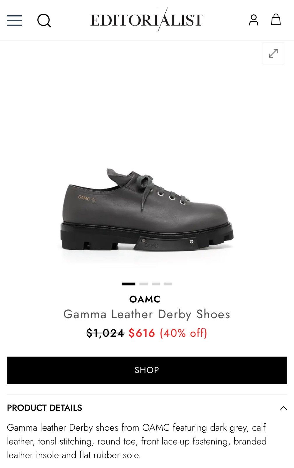 OAMC OAMC Gamma Boots | Grailed