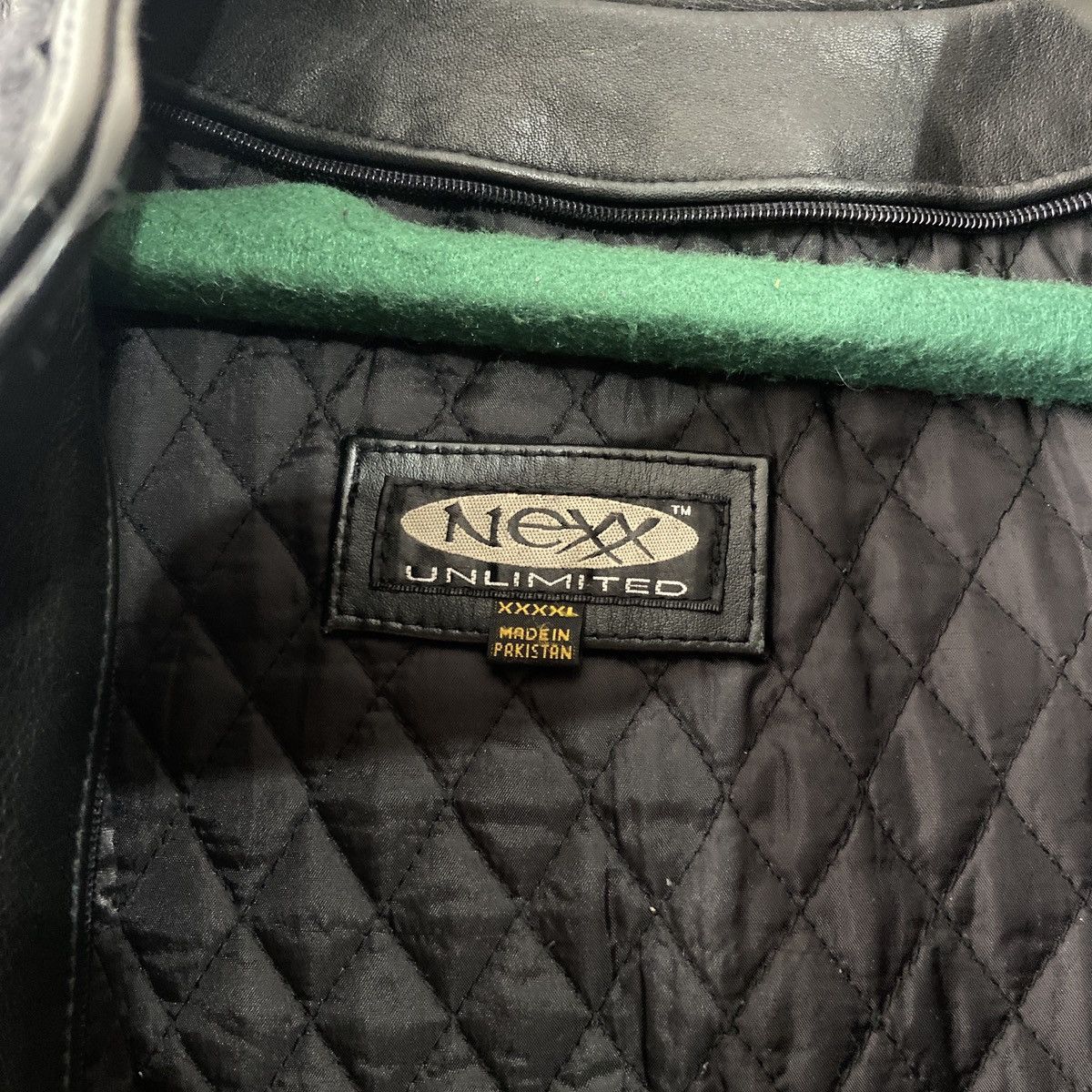 Vintage Nexx Unlimited Leather Motorcycle Racer Jacket Size US XXL / EU 58 / 5 - 11 Thumbnail