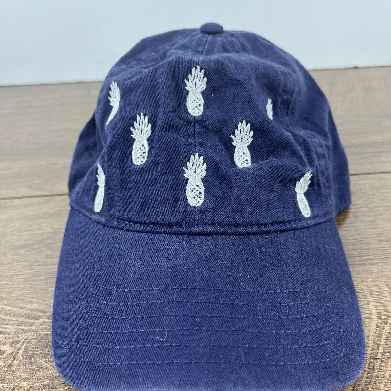 Other Pineapple Hat Blue Pineapple Adjustable Hat Blue Adjustable Size ONE SIZE - 4 Thumbnail