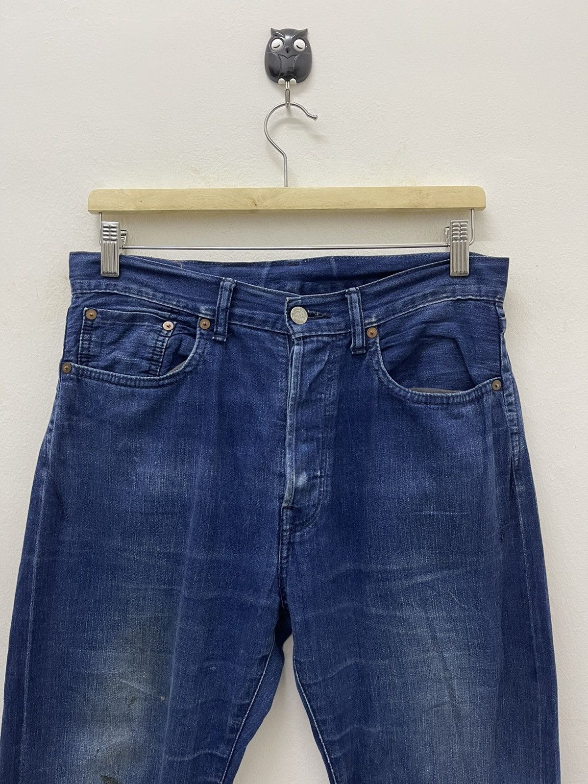 KATO Rare TRIPLE A By KATO Hidden Rivets Selvedge Made in Japan Size US 30 / EU 46 - 9 Thumbnail