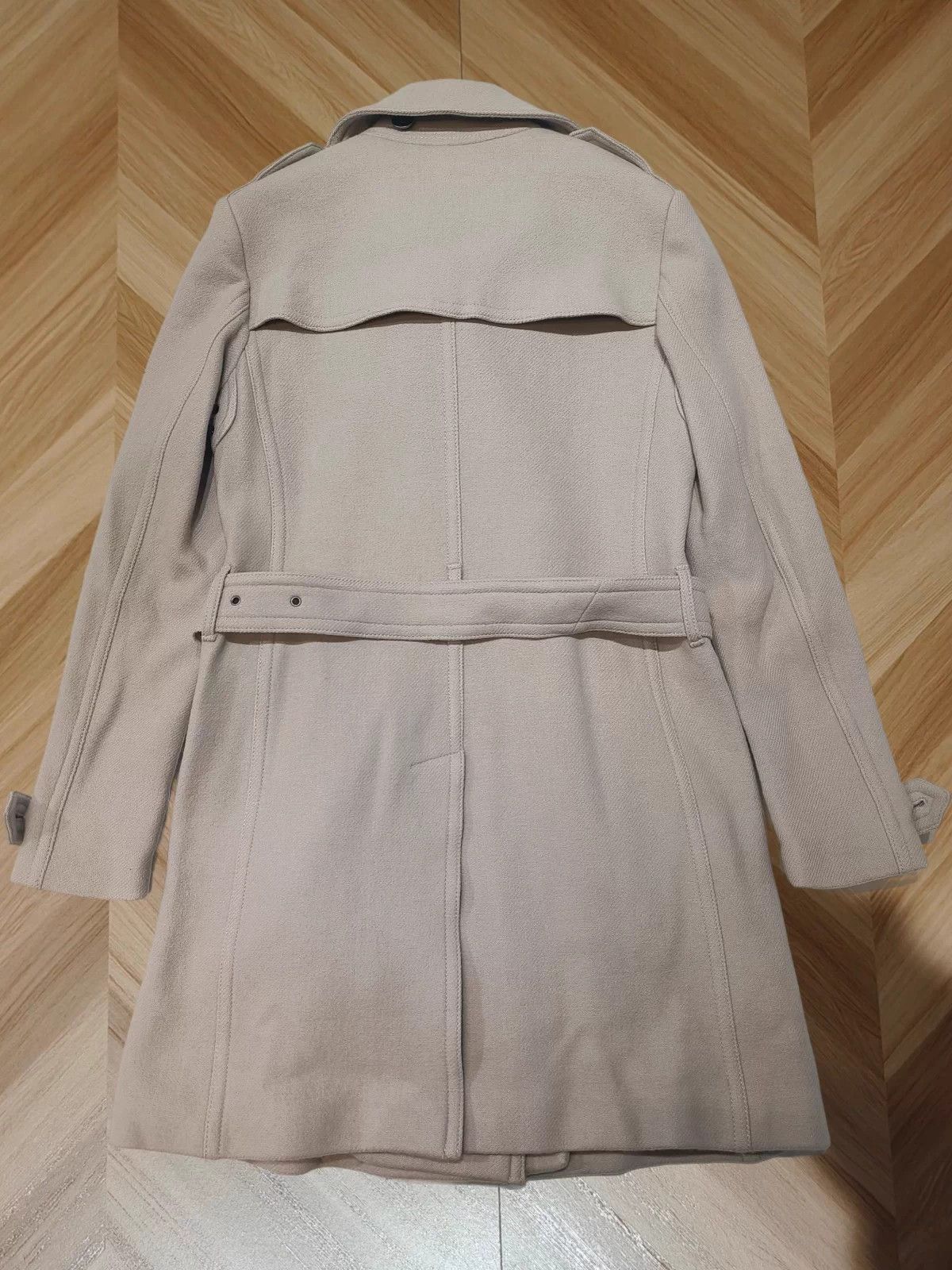 Burberry Burberry Wool Mid-Length Coat - 95% New Size M / US 6-8 / IT 42-44 - 2 Thumbnail