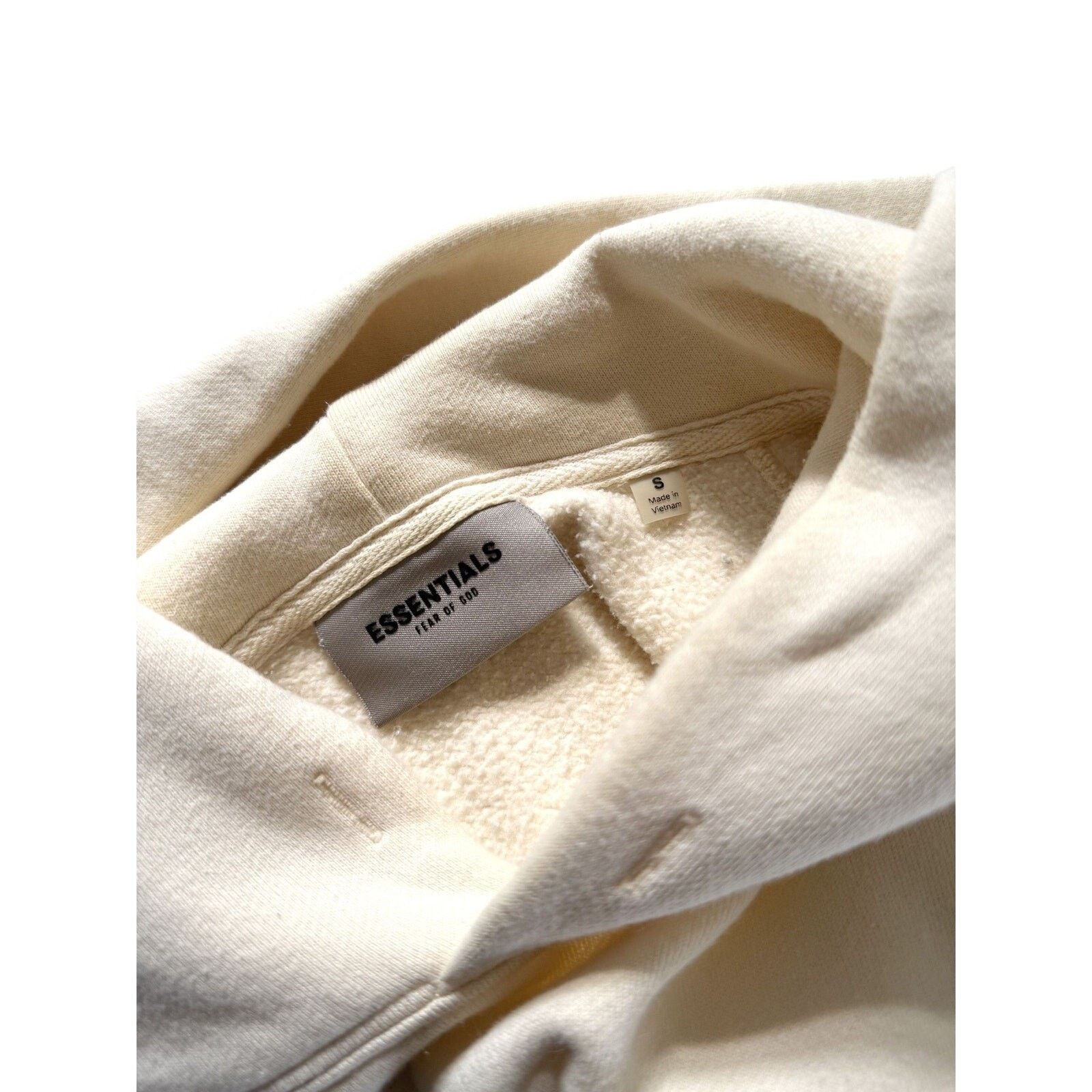 Essentials Fear of God Essentials Pullover Hoodie Logo SS20 Cream Size US S / EU 44-46 / 1 - 3 Thumbnail