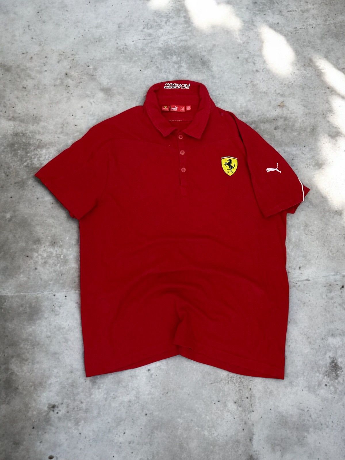 Ferrari × Puma puma scuderia ferrari formula1 f1 racing team polo tshirt Size US XL / EU 56 / 4 - 1 Thumbnail