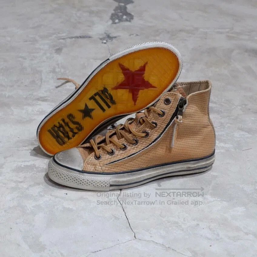 John Varvatos Converse John Varvatos Snake High Tops. Size US 9.5 / EU 42-43 - 2 Thumbnail