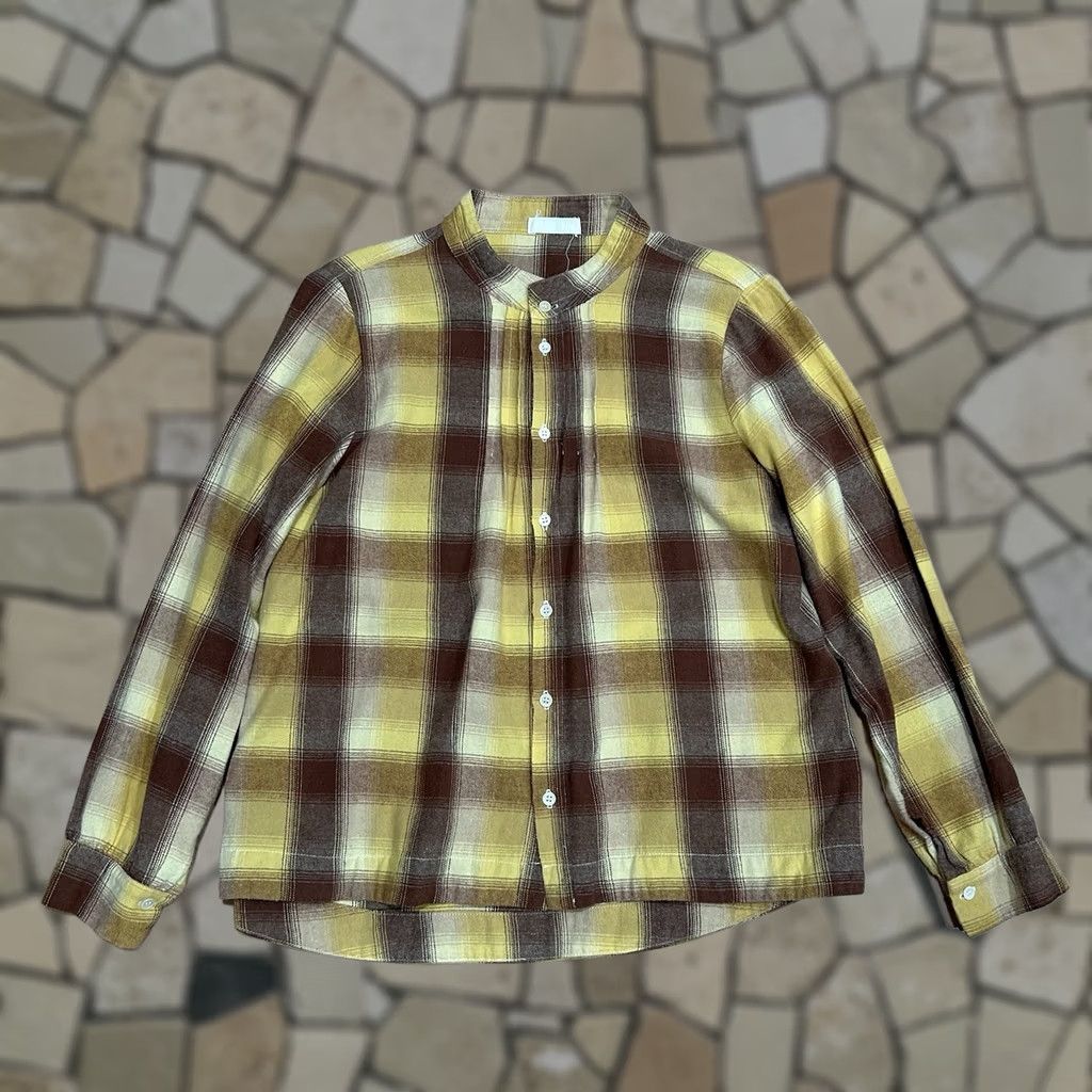 Vintage VINTAGE CP Shades Button-Down Tunic Plaid Shirt Band Collar Women’s Small Size S / US 4 / IT 40 - 1 Thumbnail