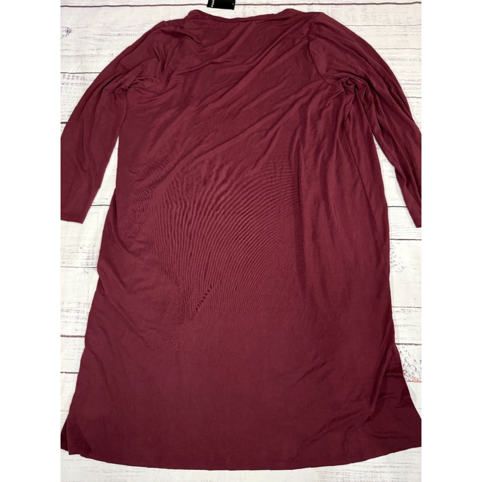 Torrid Torrid Red Long Duster Cardigan Open Front Stretch Modal Women's Sz 2X NWT Size XXL / US 16-18 / IT 52-54 - 5 Thumbnail
