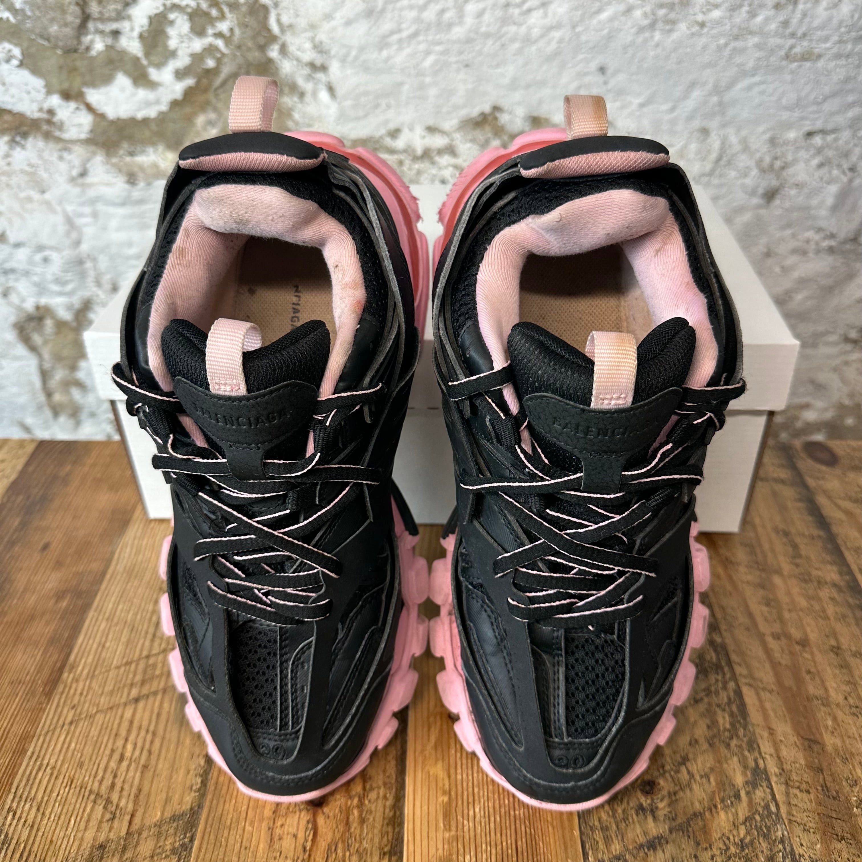Balenciaga Balenciaga Track Black Pink Sneaker Sz 6.5 (39) Size US 6.5 / EU 39-40 - 3 Thumbnail