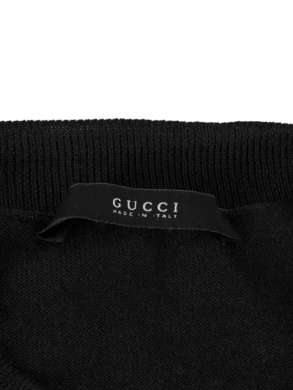 Gucci A/W 2000 Herringbone Knit Sweater Vest (AW00/FW00, Tom Ford) Size US M / EU 48-50 / 2 - 6 Thumbnail