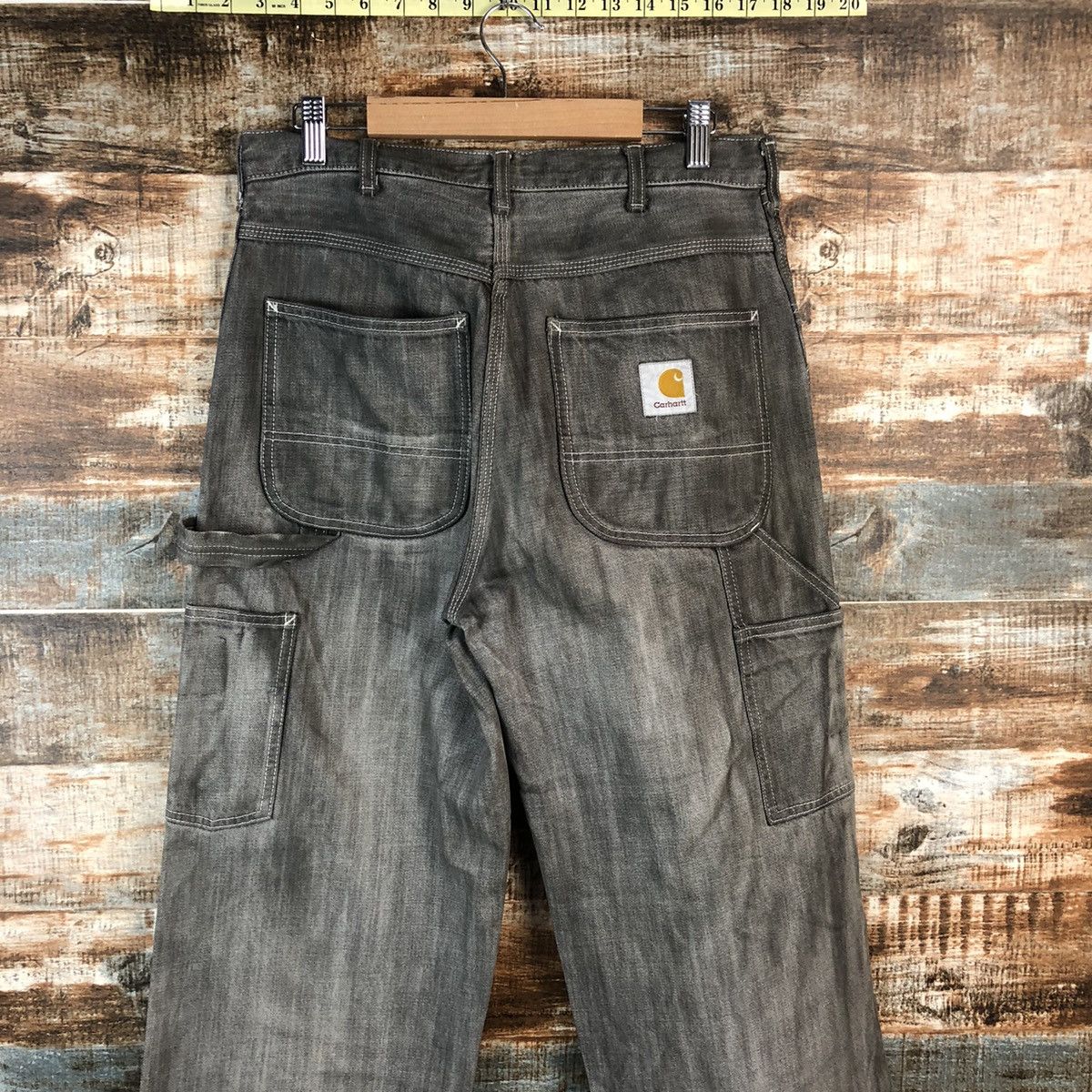 Carhartt DL Carhatt Grey worker cargo painter Pants #C151 Size US 30 / EU 46 - 12 Thumbnail