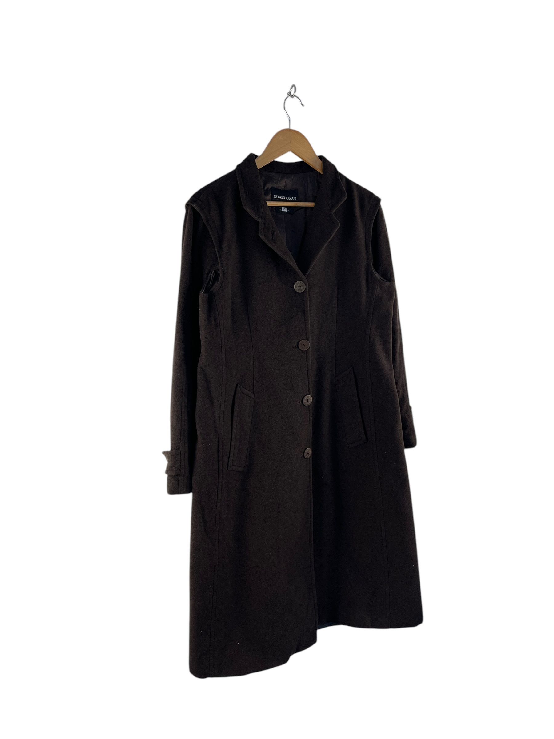 Giorgio Armani Giorgio Armani Trench Coat Jacket Size S / US 4 / IT 40 - 4 Thumbnail