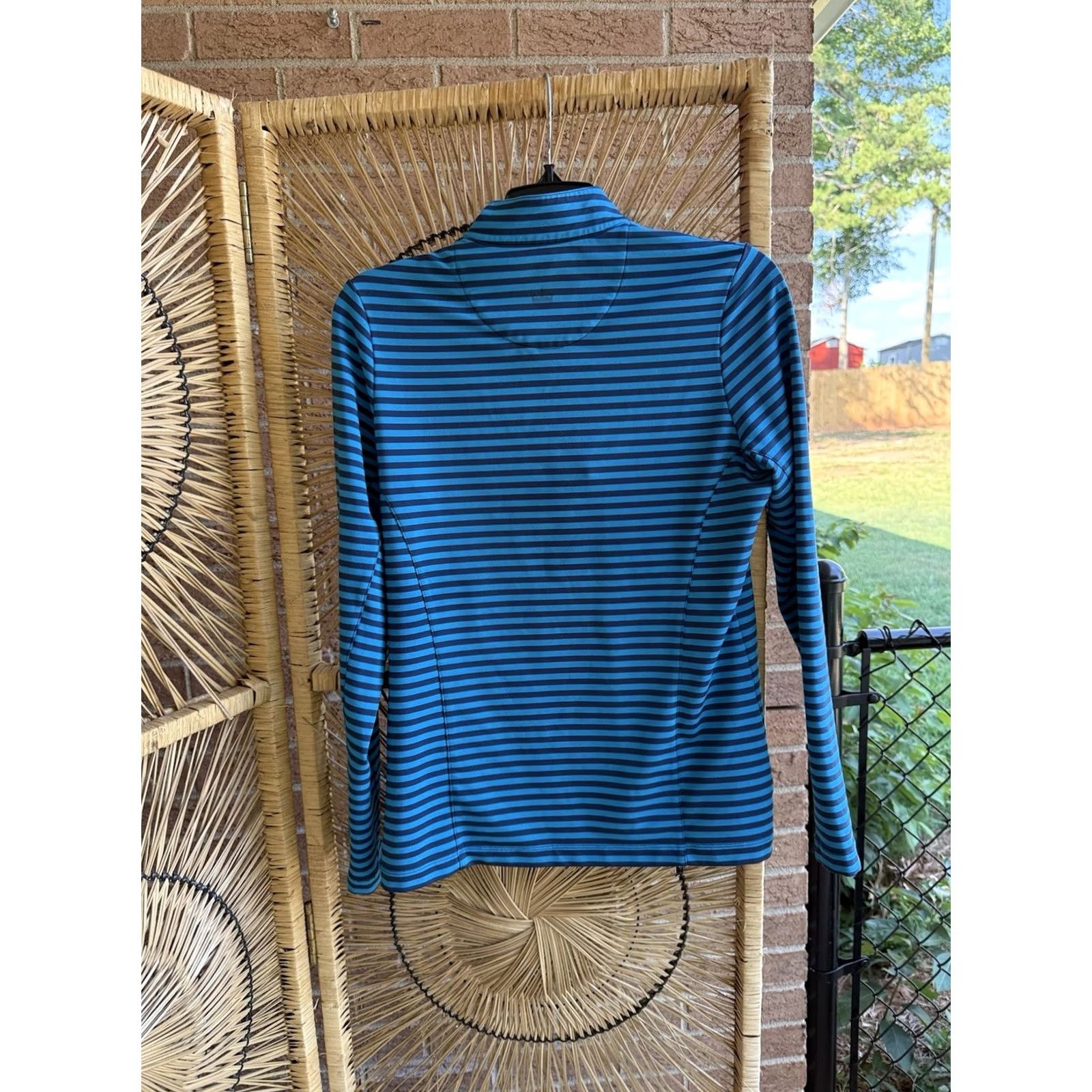 Peter Millar Peter Millar Pullover Shirt Women S Blue 1/4 Zip Perth Performance Golf Jacket Size S / US 4 / IT 40 - 3 Thumbnail
