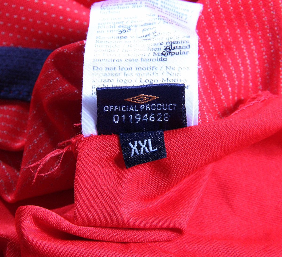 Umbro Umbro x England Vintage Soccer Football Red Jersey Shirt 2XL Size US XXL / EU 58 / 5 - 6 Thumbnail