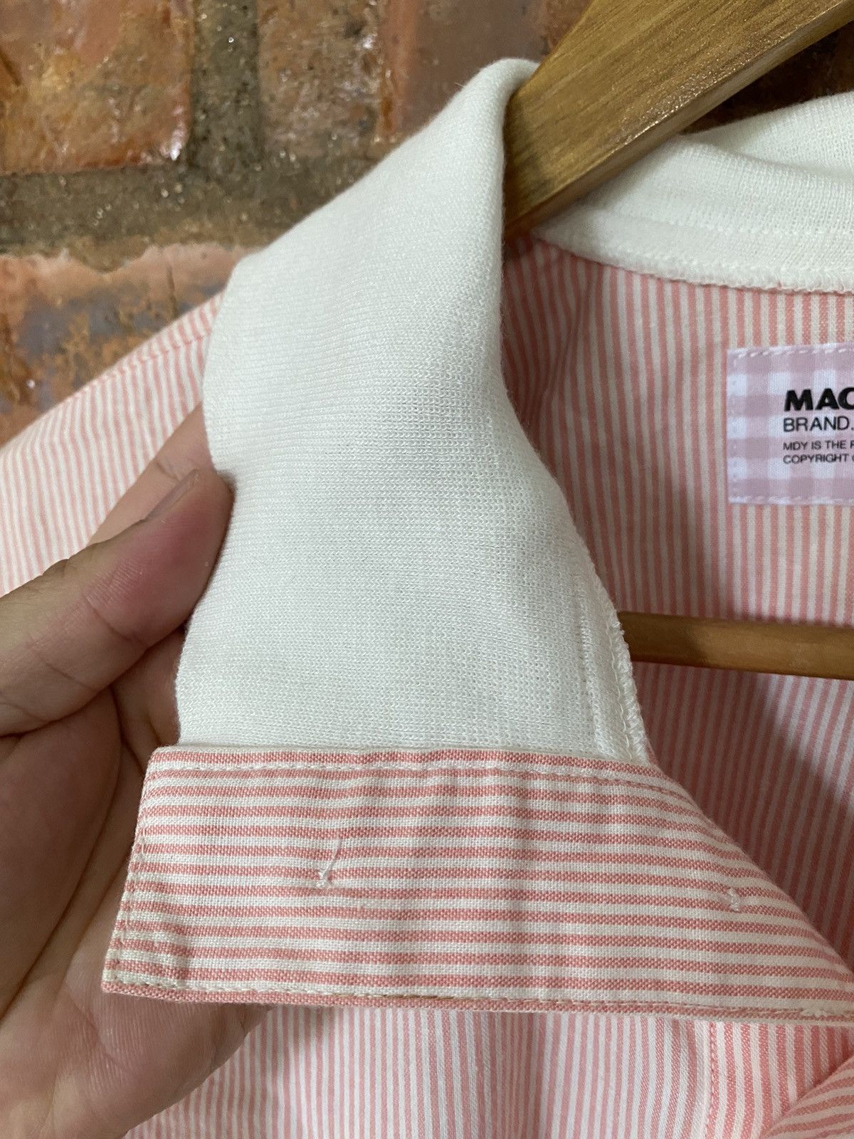 Japanese Brand × MasterPiece × PHENOMENON 🔥🔥🔥MACKDADDY gradient sweat collar button up Size US L / EU 52-54 / 3 - 10 Thumbnail