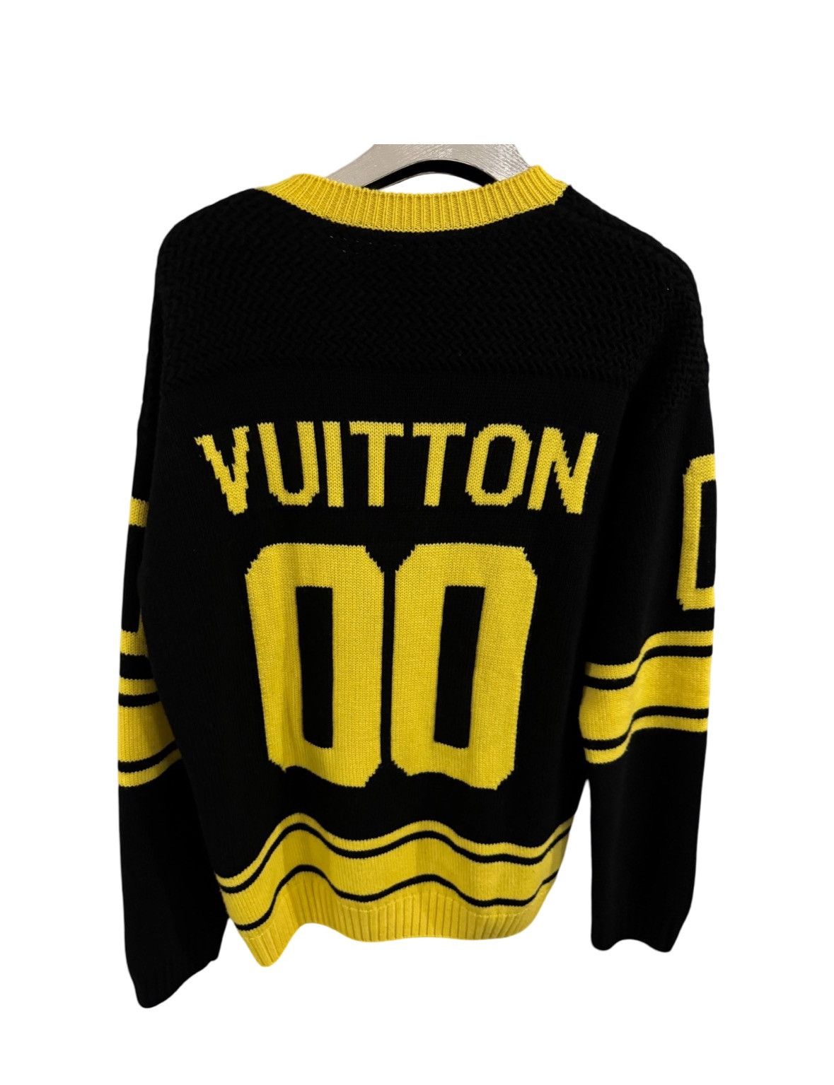 Louis Vuitton Intarsia Knit Hockey Sweater Size US L / EU 52-54 / 3 - 2 Thumbnail