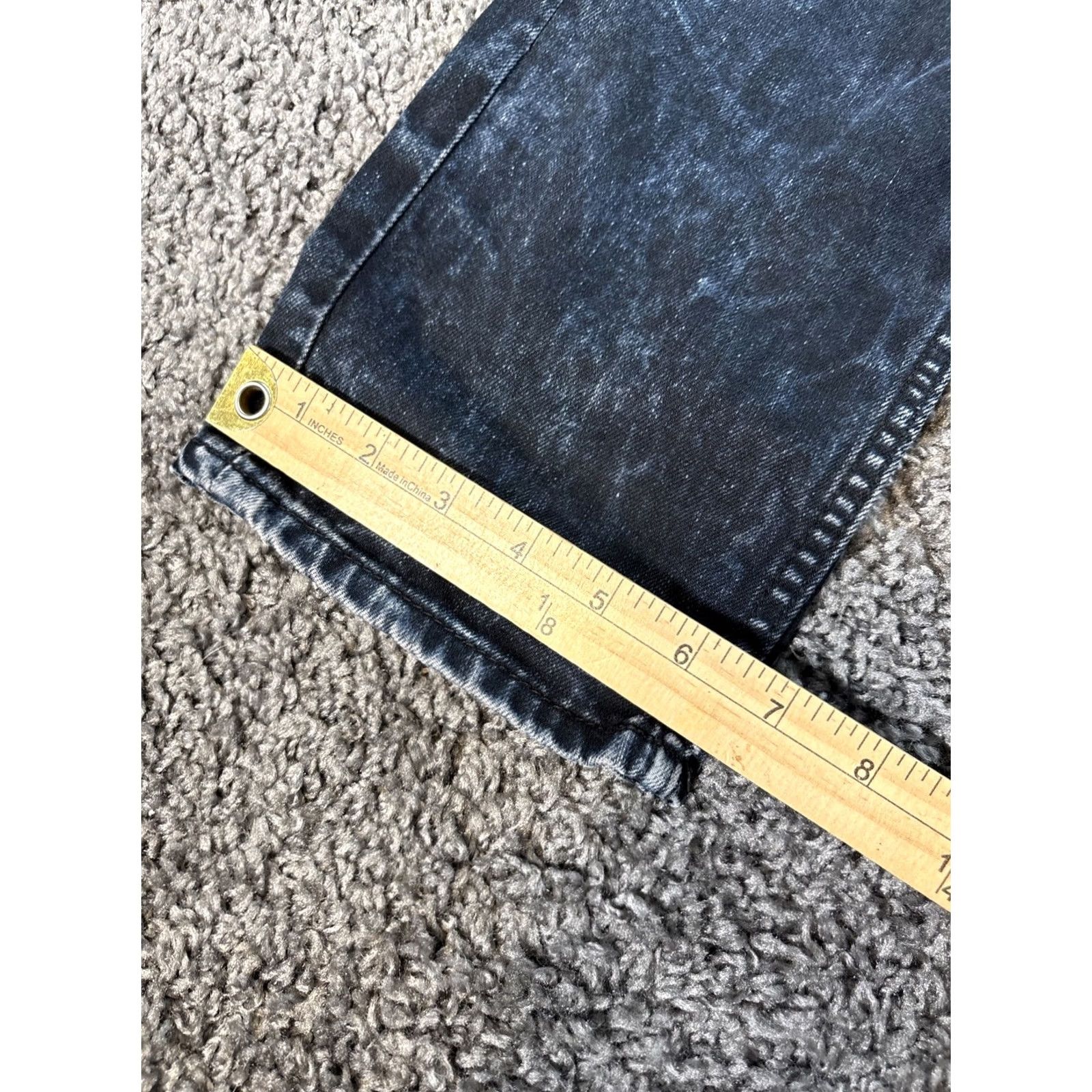 Jordan Craig Jordan Craig Legacy Edition Jeans Distressed Dark Wash Mens 34/32 Blue 90s Y2K Arab Pakistan? Size US 34 / EU 50 - 3 Thumbnail