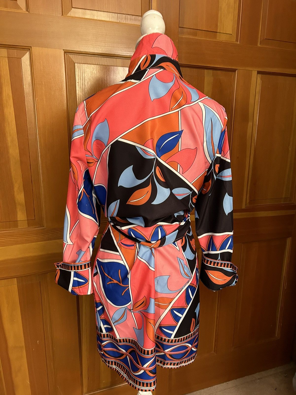 Designer × Other NWT, Lavishly Paris Vibrant Multicolored Shirt and Skirt Set Size M / US 6-8 / IT 42-44 - 10 Thumbnail