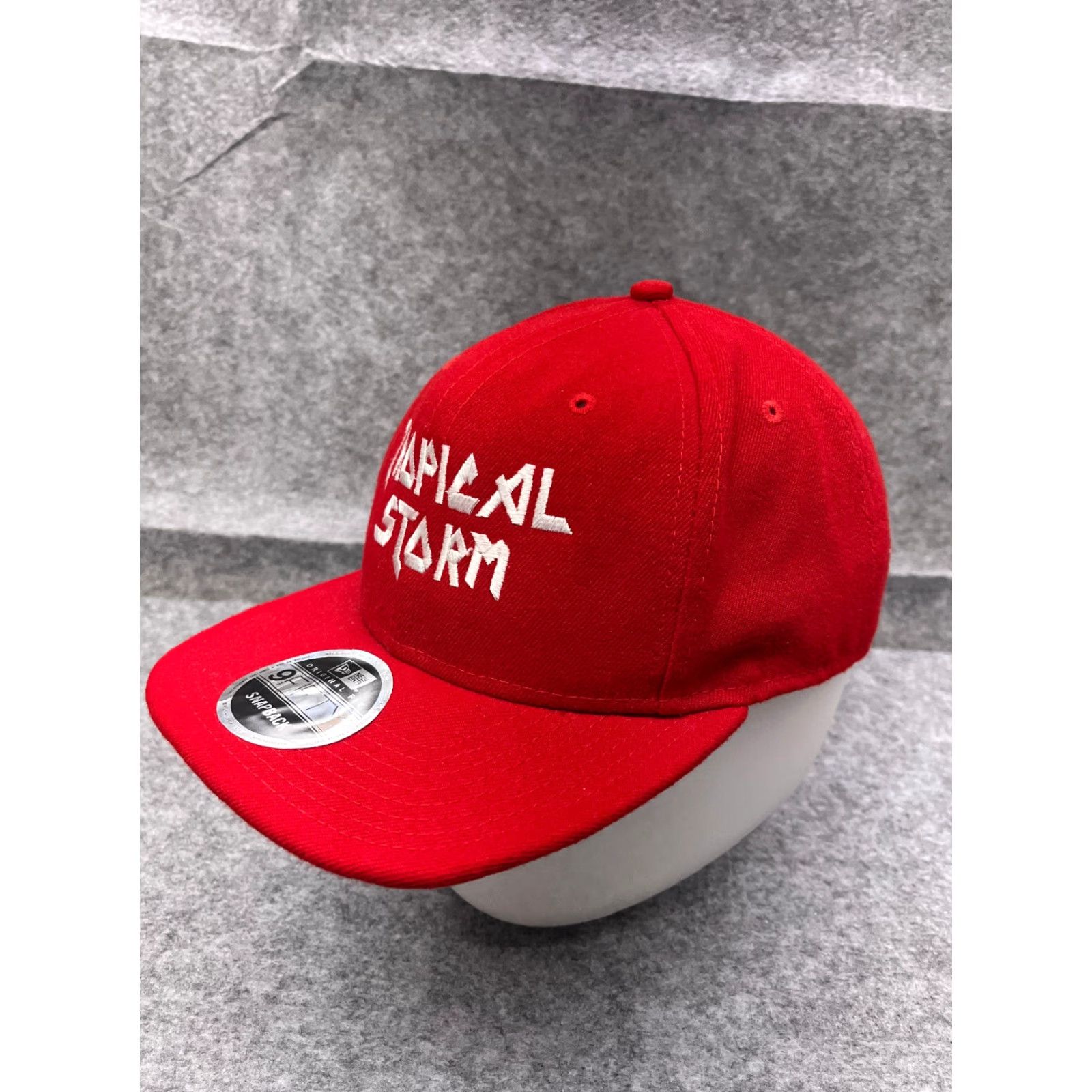 New Era New Era Hat Cap Snap Back Adult OS Red Polyester 9Fifty - Tropical Storm San Manuel Casino Outdoor Sports Skate Men Mens Size ONE SIZE - 4 Thumbnail