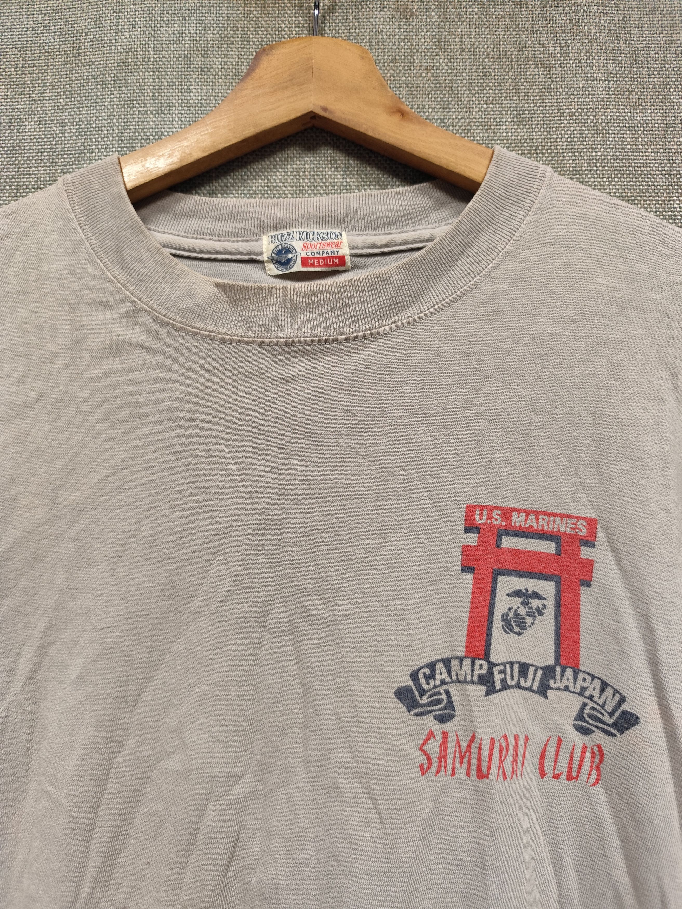 Buzz Rickson's US.MARINES SAMURAI CLUB LONG SLEEVE Size US M / EU 48-50 / 2 - 4 Thumbnail