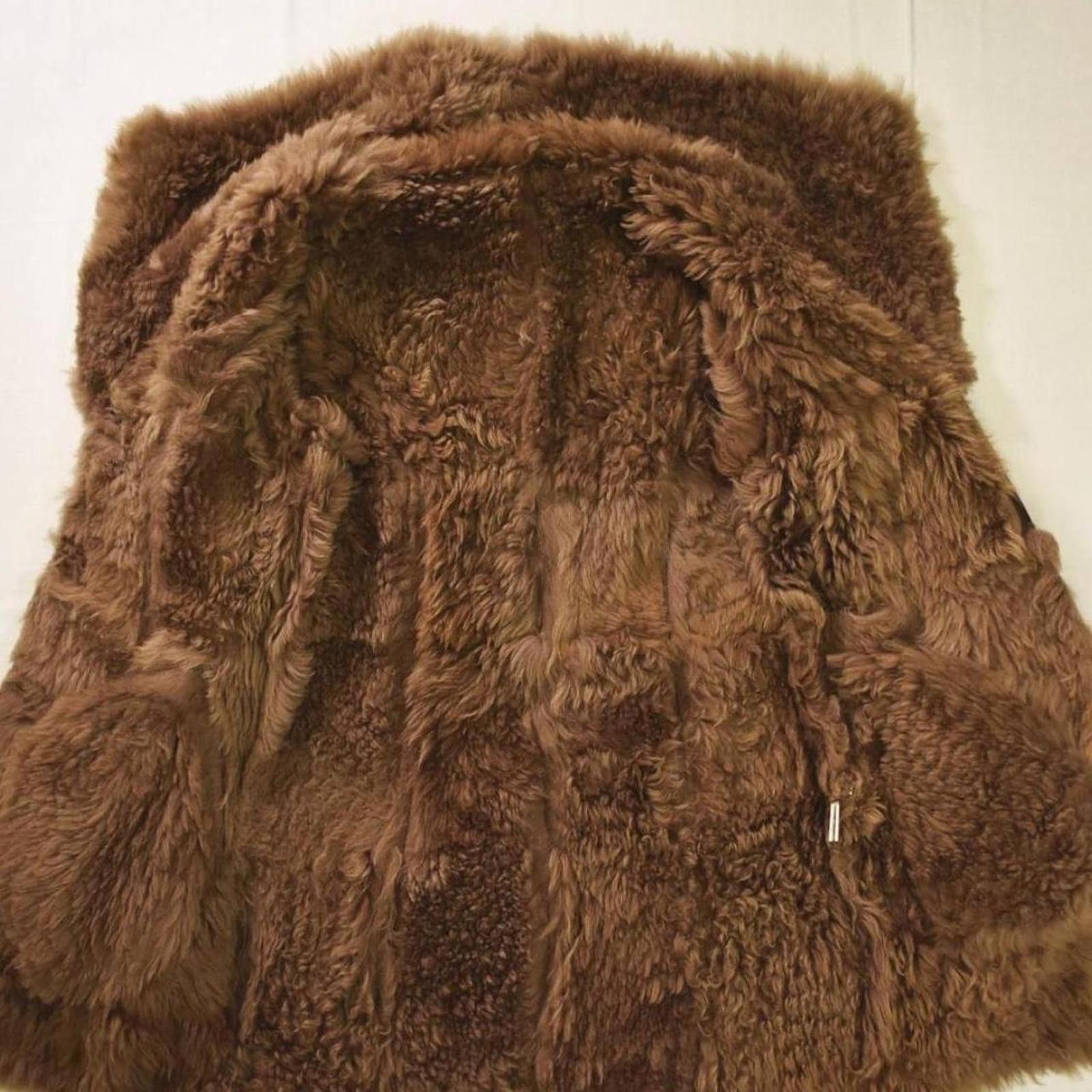 Other Real fur whimsy goth grunge penny lane coat jacket Size XS / US 0-2 / IT 36-38 - 5 Thumbnail