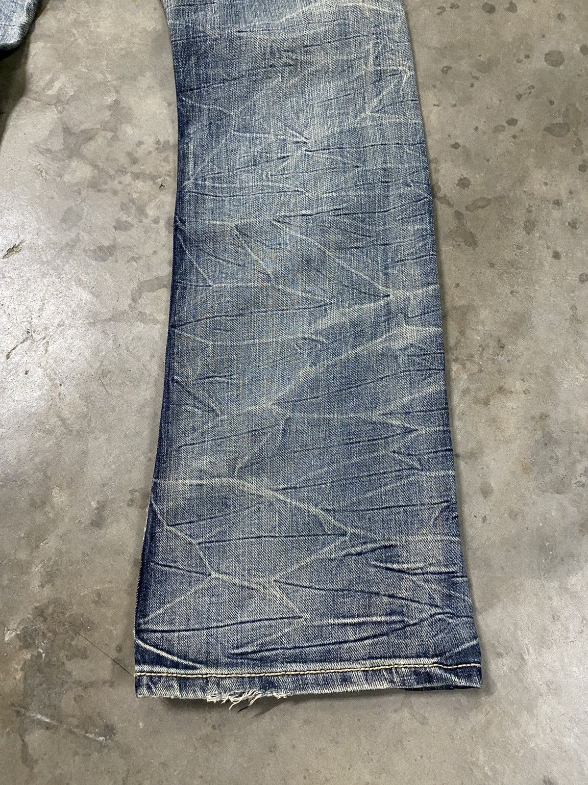 If Six Was Nine × Tornado Mart × semanticdesign Flare Jeans Japan Semantic Design Clawsmark Distressed @193 Size US 31 - 5 Thumbnail