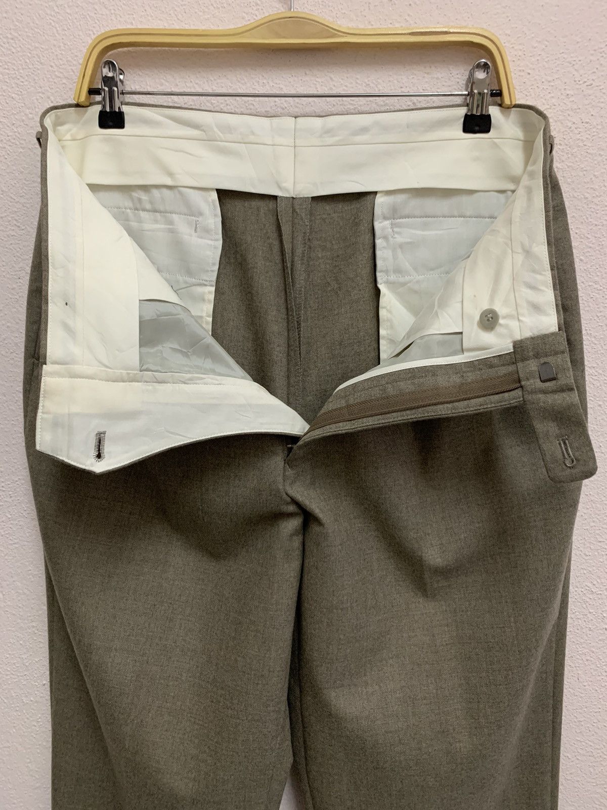 Burberry Vintage BURBERRY Wool Pants Size US 35 - 8 Thumbnail