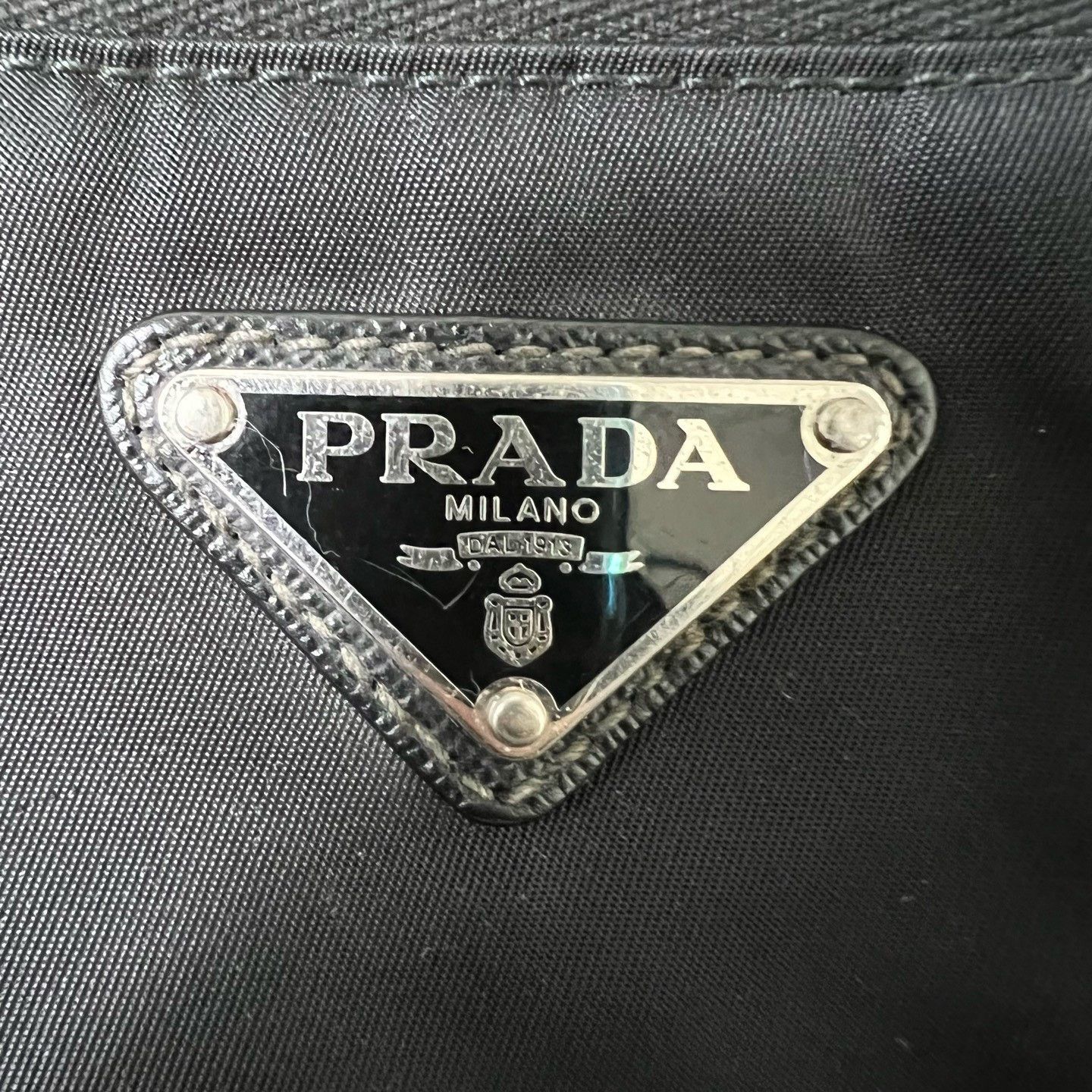 Prada Prada Triangle Logo Shoulder Bag Size ONE SIZE - 3 Thumbnail