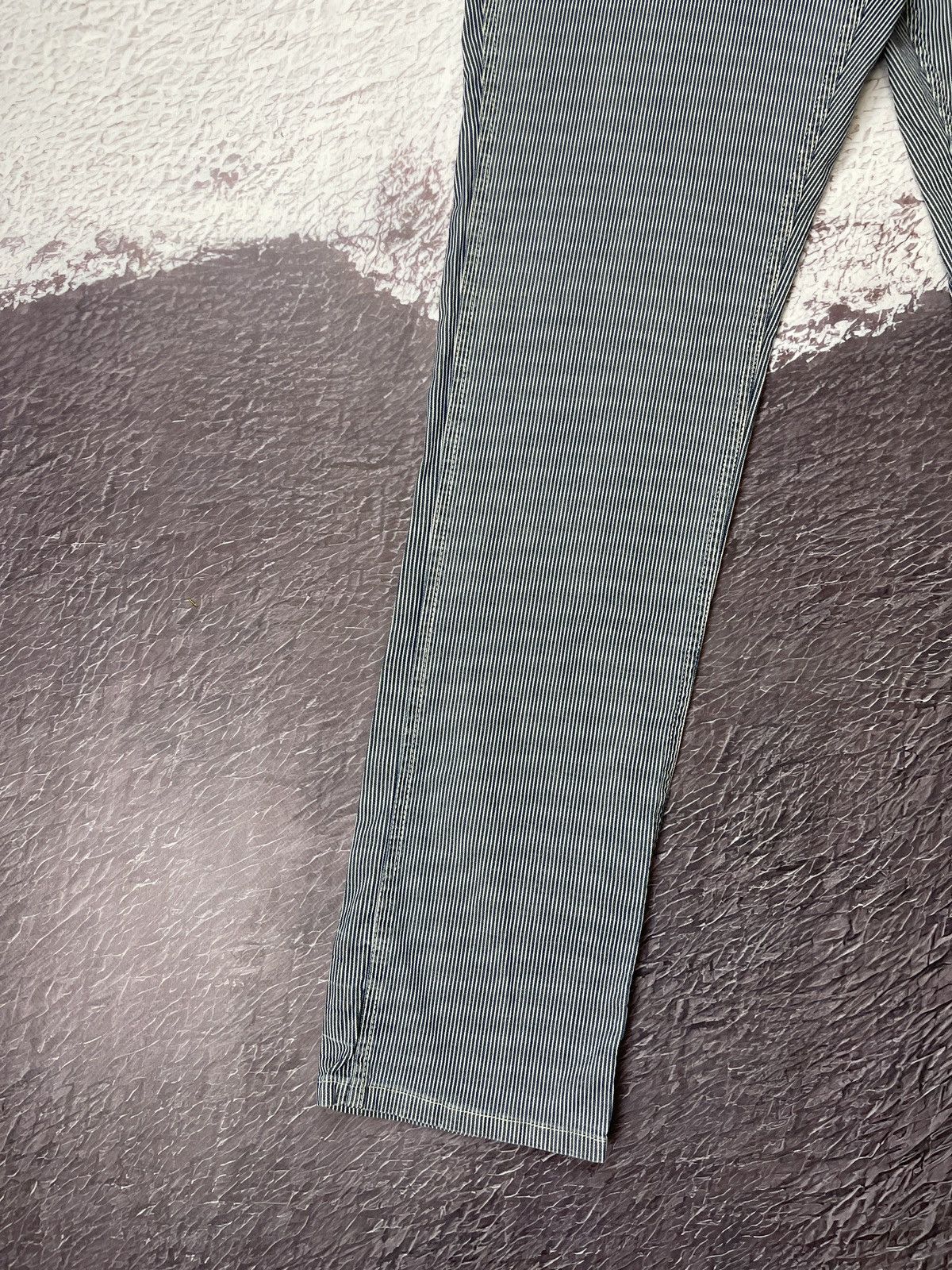 Dickies Dickies vintage striped carpenter single knee work pants Size 30" / US 8 / IT 44 - 5 Thumbnail