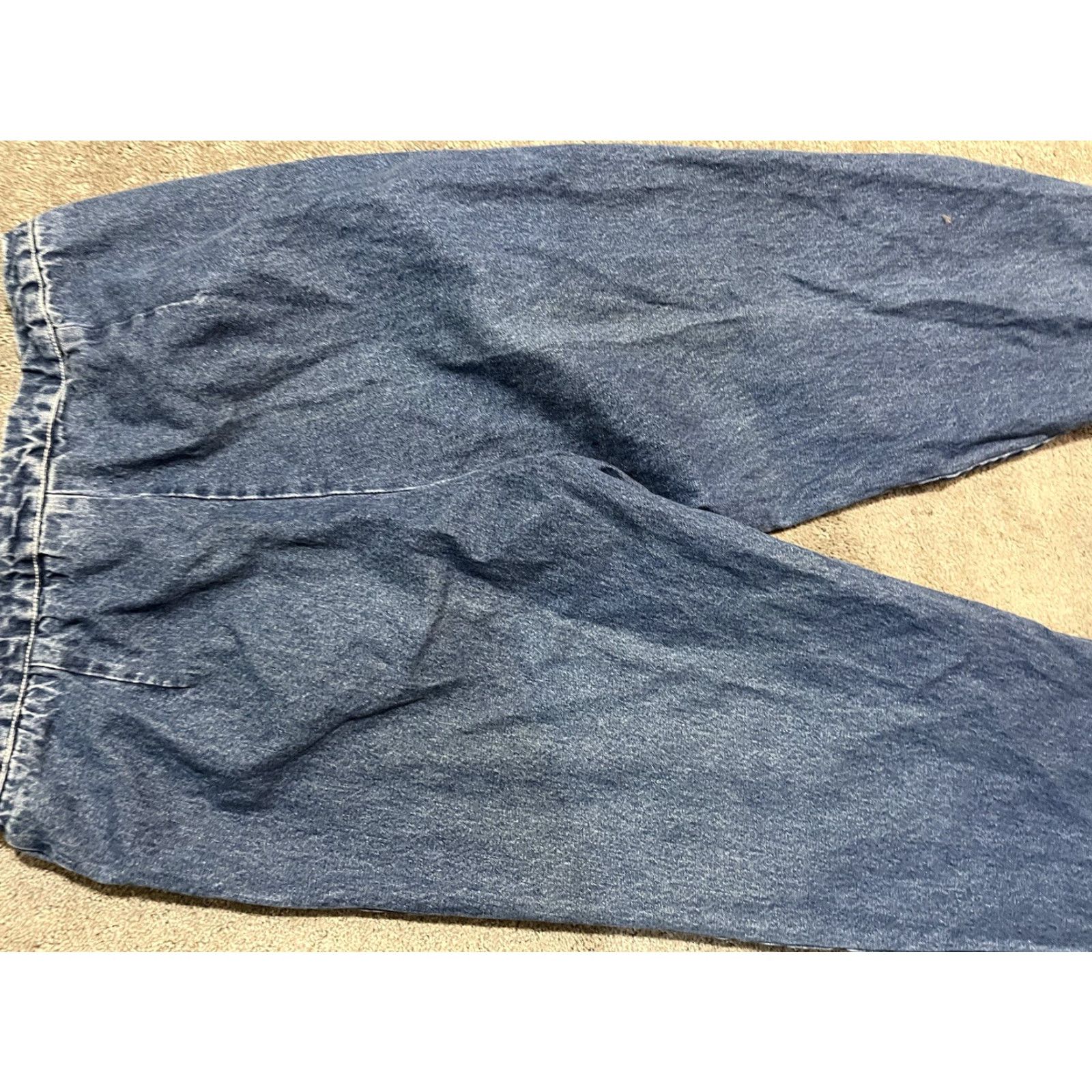 Vintage VINTAGE Chico's Women's Jeans Straight Fit Medium Wash Blue Size 2 Denim 5-Pocket Inseam 32 Inches Size 26" / US 2 / IT 38 - 4 Thumbnail
