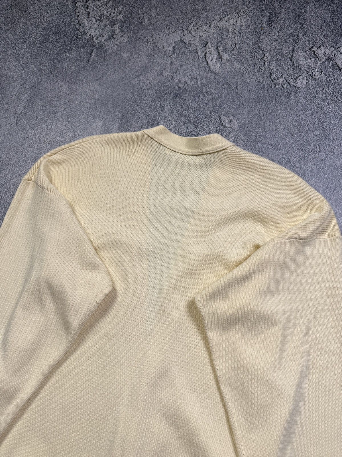 Burberry Burberry vintage wool cardigan pocket logo embroidered Size US L / EU 52-54 / 3 - 8 Thumbnail