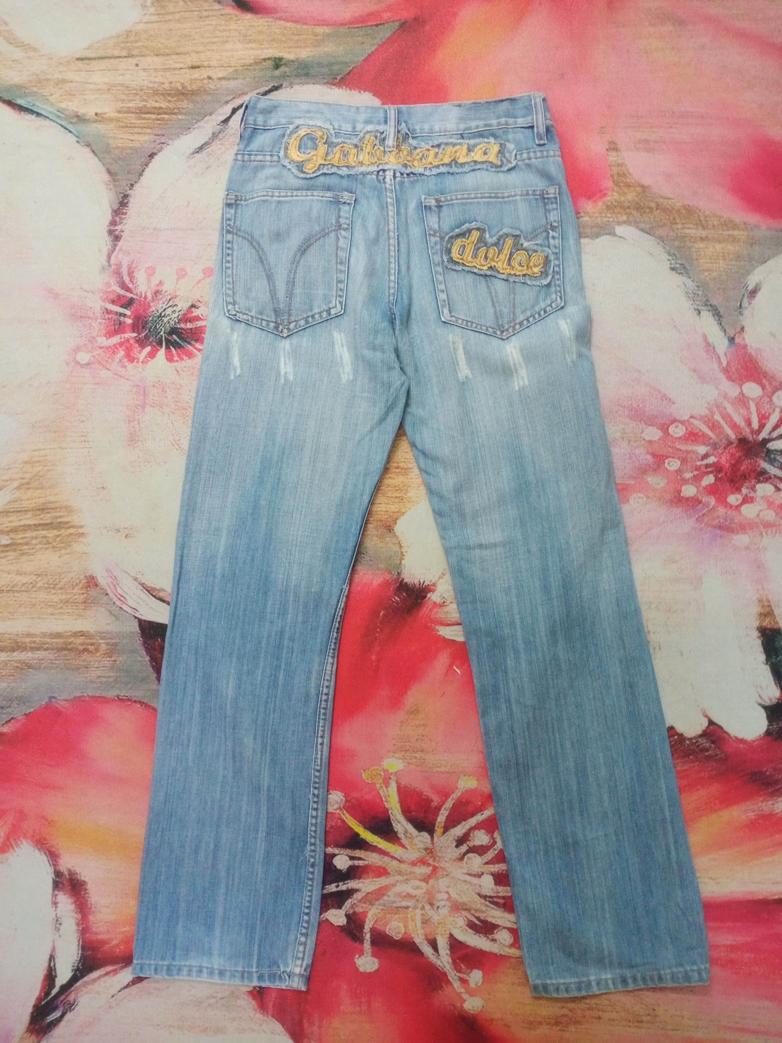 Dolce & Gabbana Vintage Dolce & Gabbana Denim Pants Size US 32 / EU 48 - 2 Thumbnail