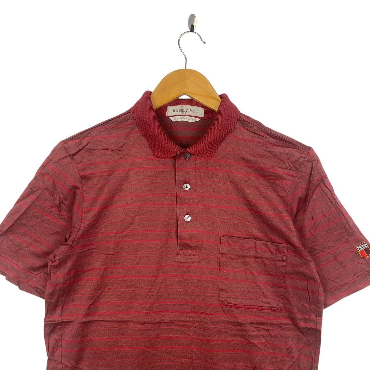 Vintage Vintage 90’ BAY HILL CLASSIC Egyptian Cotton Polo Tee Shirt Size US M / EU 48-50 / 2 - 2 Thumbnail