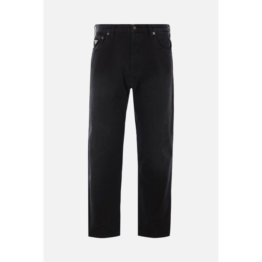 Prada PRADA Black Straight Leg Denim Jeans New & Authentic (Men's Size US 32 / EU 48 - 1 Thumbnail