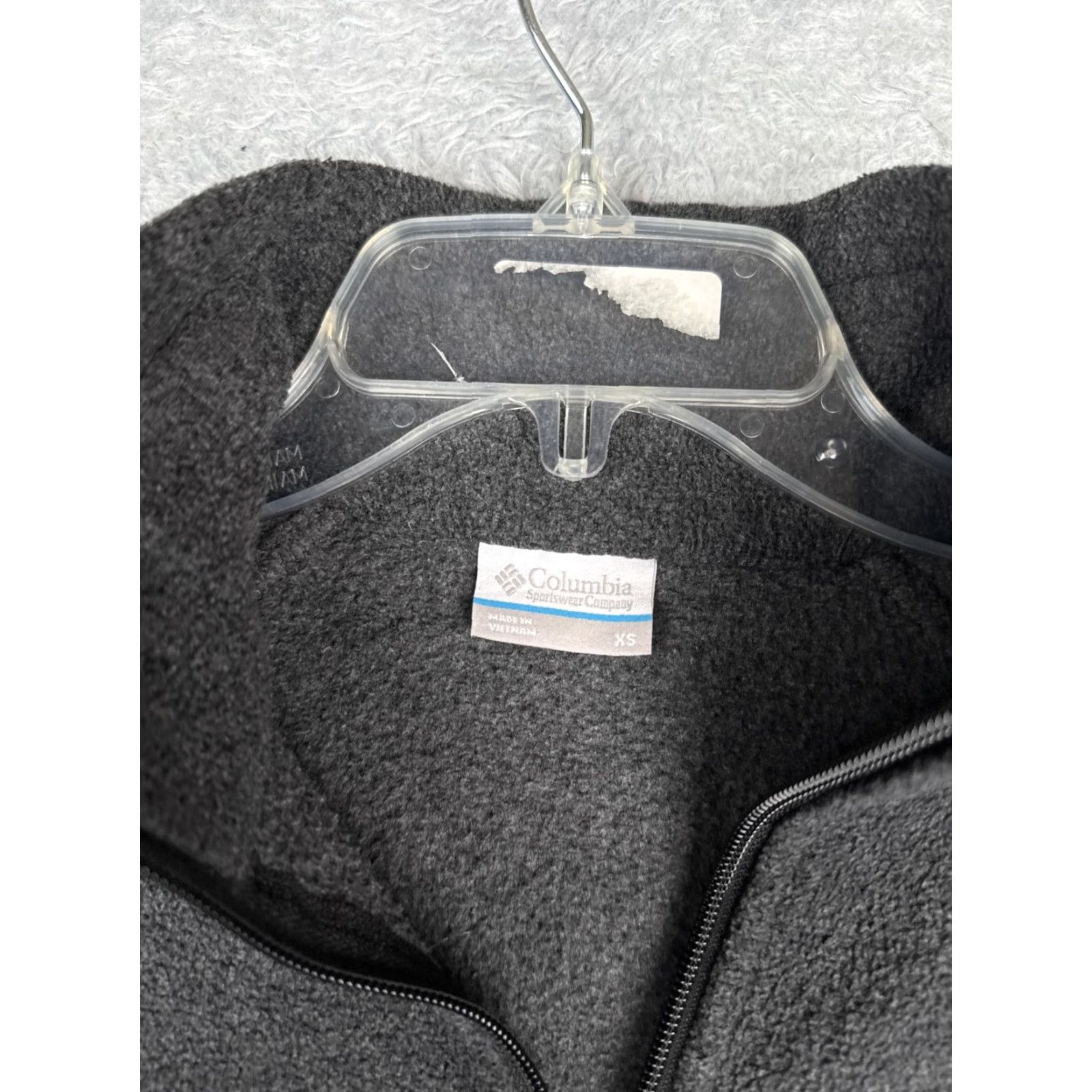 Vintage Columbia Jacket Womens XS Gray Fleece Full Zip Collared Pockets Outdoor Warm Size XS / US 0-2 / IT 36-38 - 7 Thumbnail