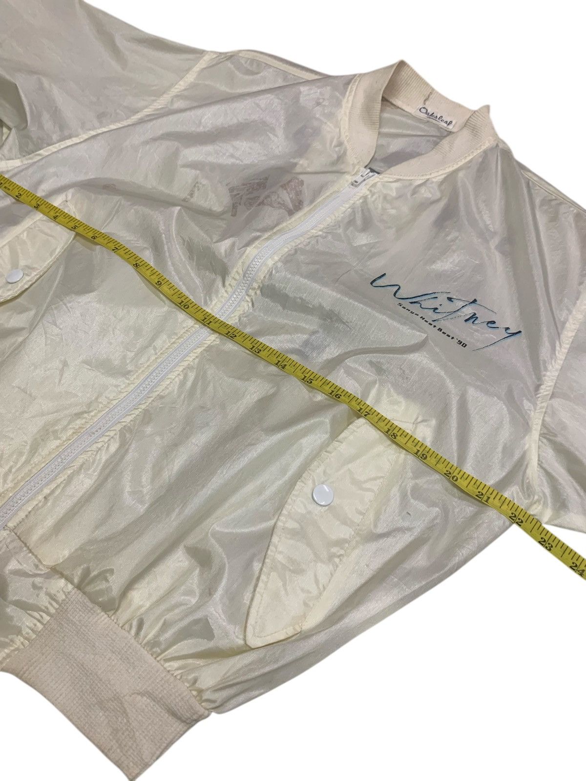 Band Tees Vintage 90's Whitney Houston Sanyo Heat Beat '90 Windbreaker Size US M / EU 48-50 / 2 - 9 Thumbnail