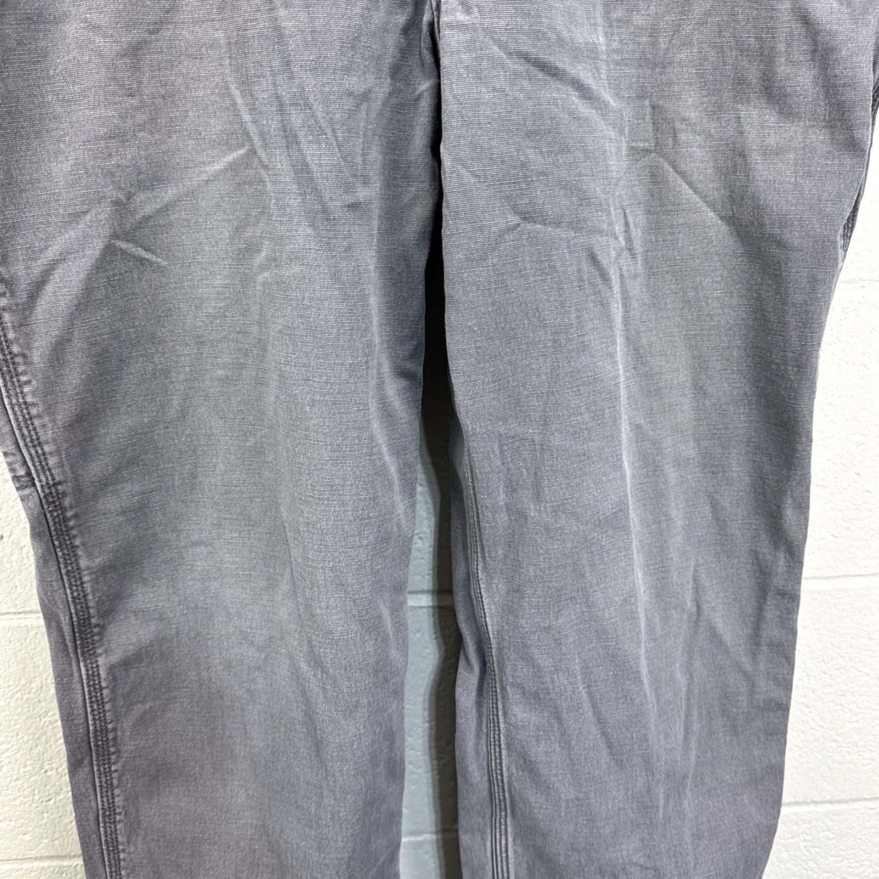 Carhartt Carhartt Mens 38x32 Relaxed Fit Gray Rugged Flex Work Pants 102291-039 Size US 38 / EU 54 - 5 Thumbnail