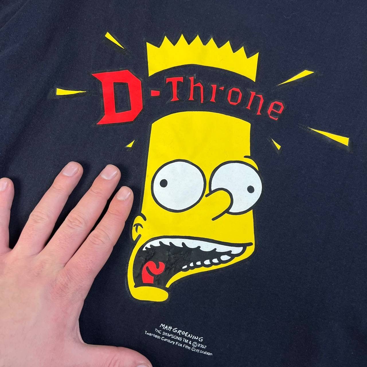 The Simpsons The Simpsons Vintage 2002s Humor Cartoon T-Shirt 1TS37 Size US L / EU 52-54 / 3 - 3 Thumbnail